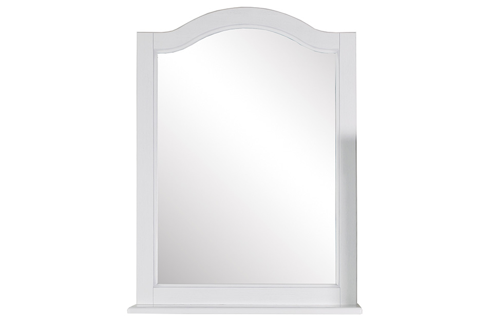 Зеркало ASB-Woodline Модерн 85 белая патина серебро