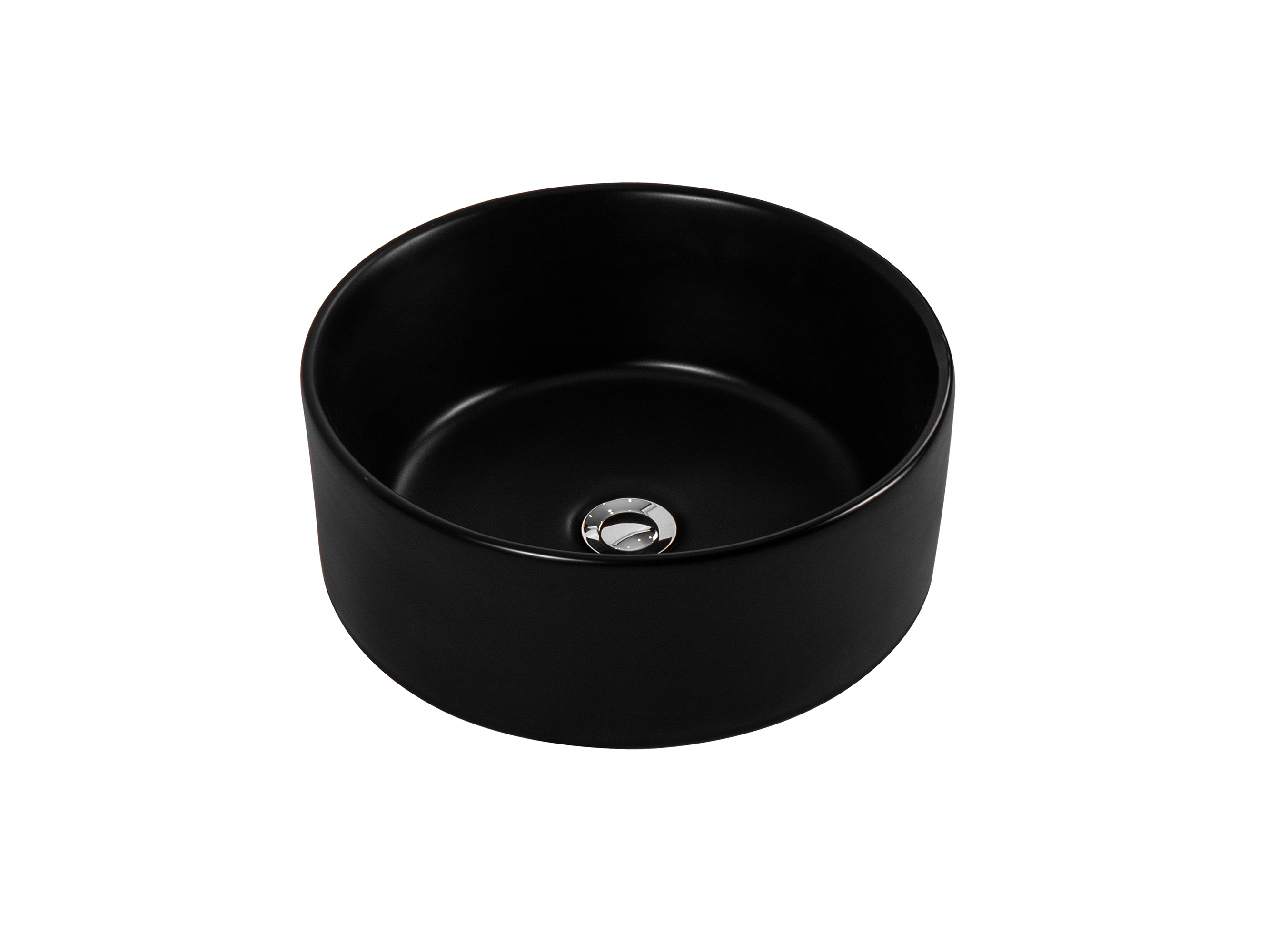 Раковина накладная Aquatek AQ5118-MB черный матовый