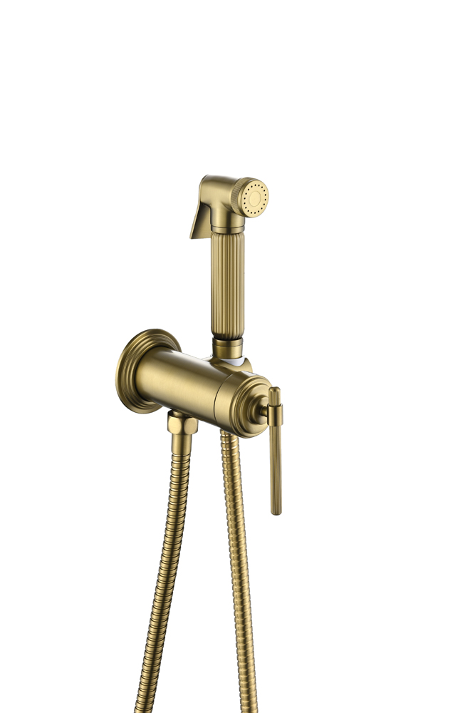 Смеситель гигиенический, Boheme ETERNA MATT GOLD 177-MG