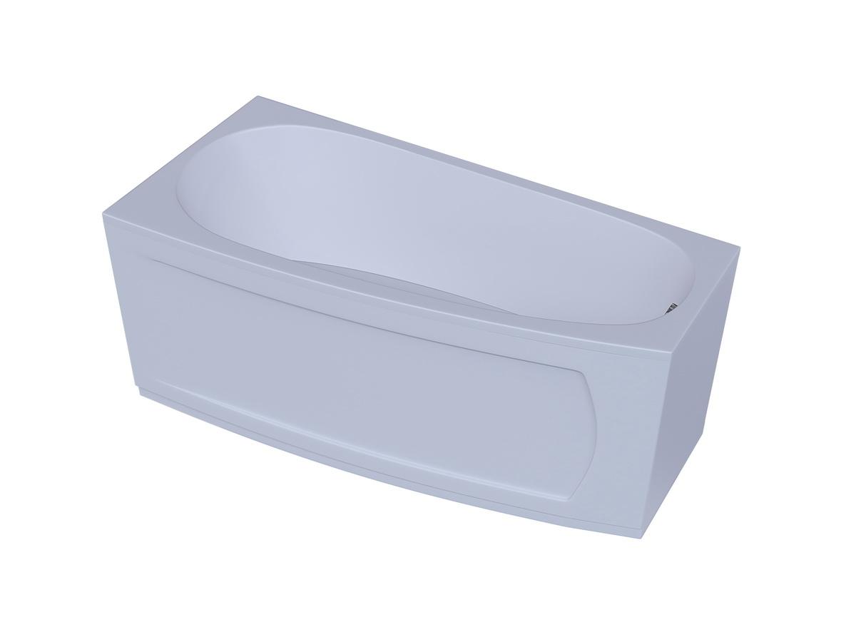 Акриловая ванна Aquatek Пандора PAN160-0000038 160х75 см, левая, с фронтальным экраном