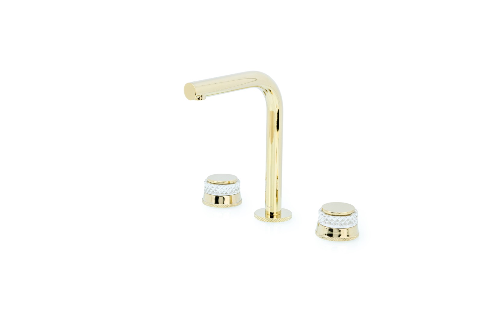 Смеситель на столешницу Boheme AURA на 3 отв. GOLD 152-G-A