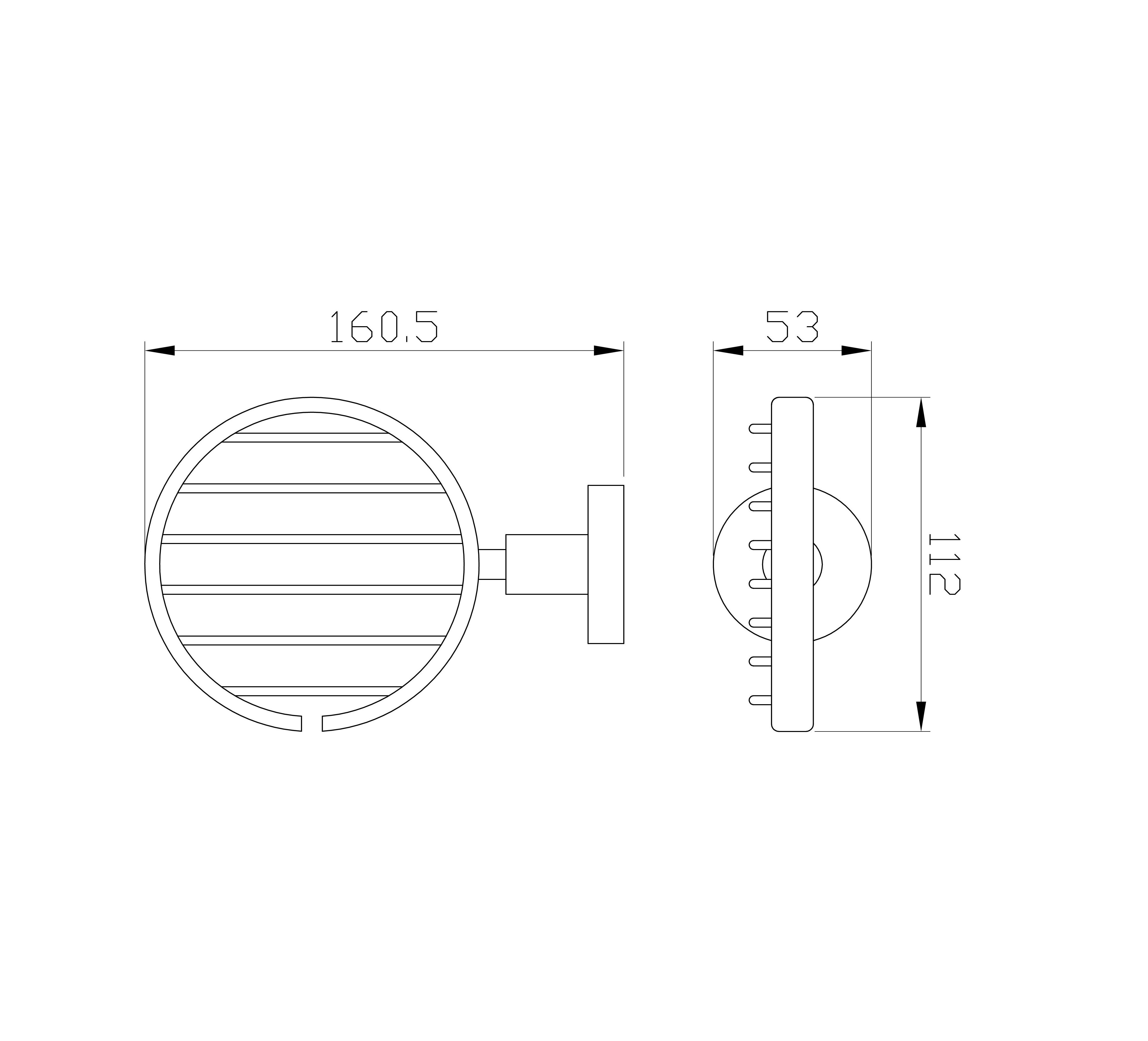 Мыльница с держателем WONZON & WOGHAND EASY, Хром WW-8124