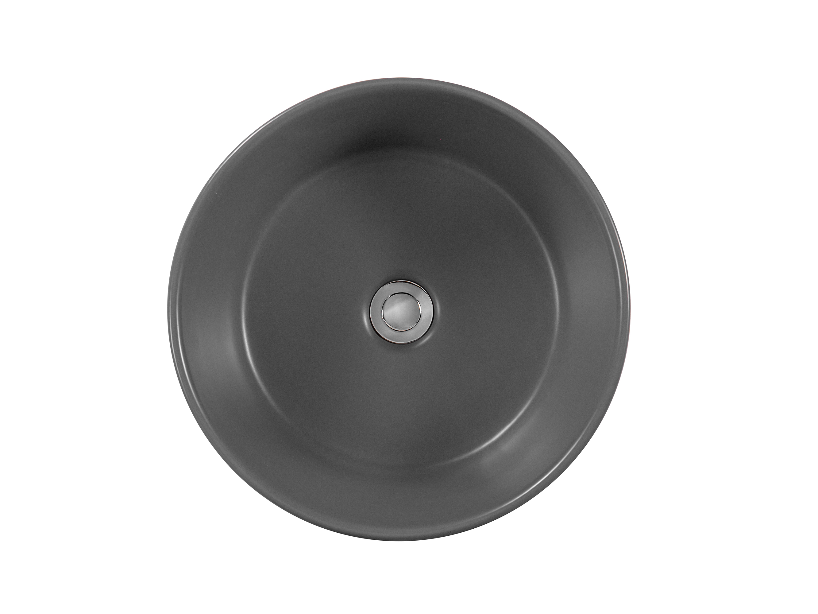 Раковина накладная Aquatek AQ5118-MG серый матовый