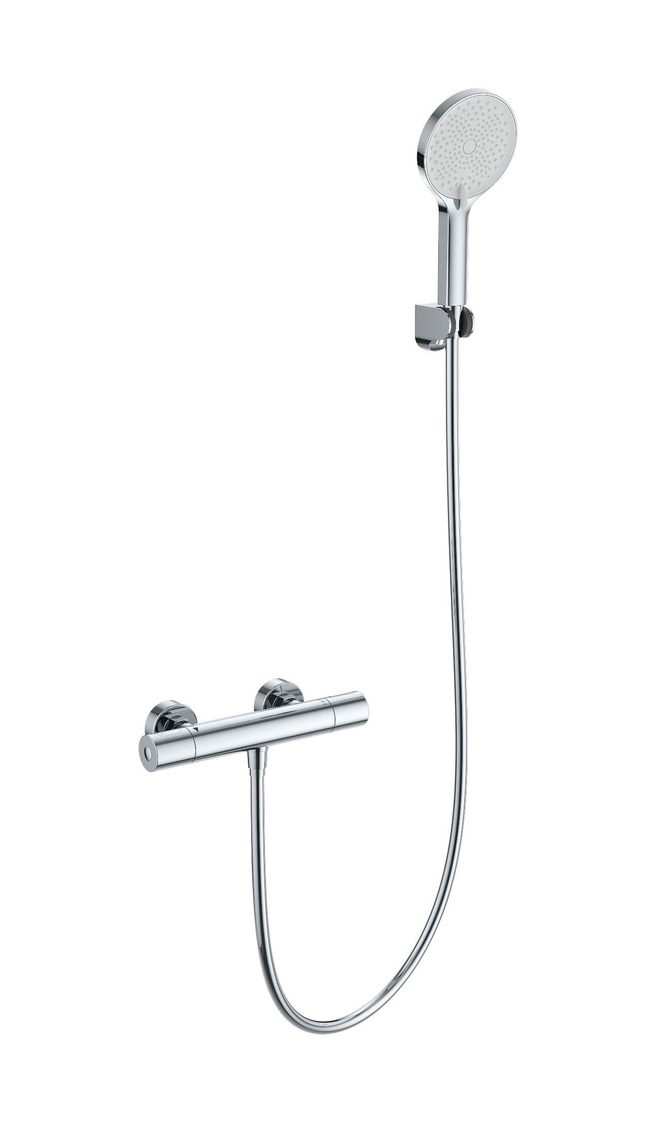 Смеситель для душа с термостатом WONZON & WOGHAND INN 1, Хром WW-B3013-A-CR
