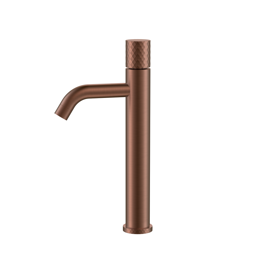 Смеситель Boheme STICK для умыв. выс. BRUSHED BRONZE DIAMOND 122-BRB