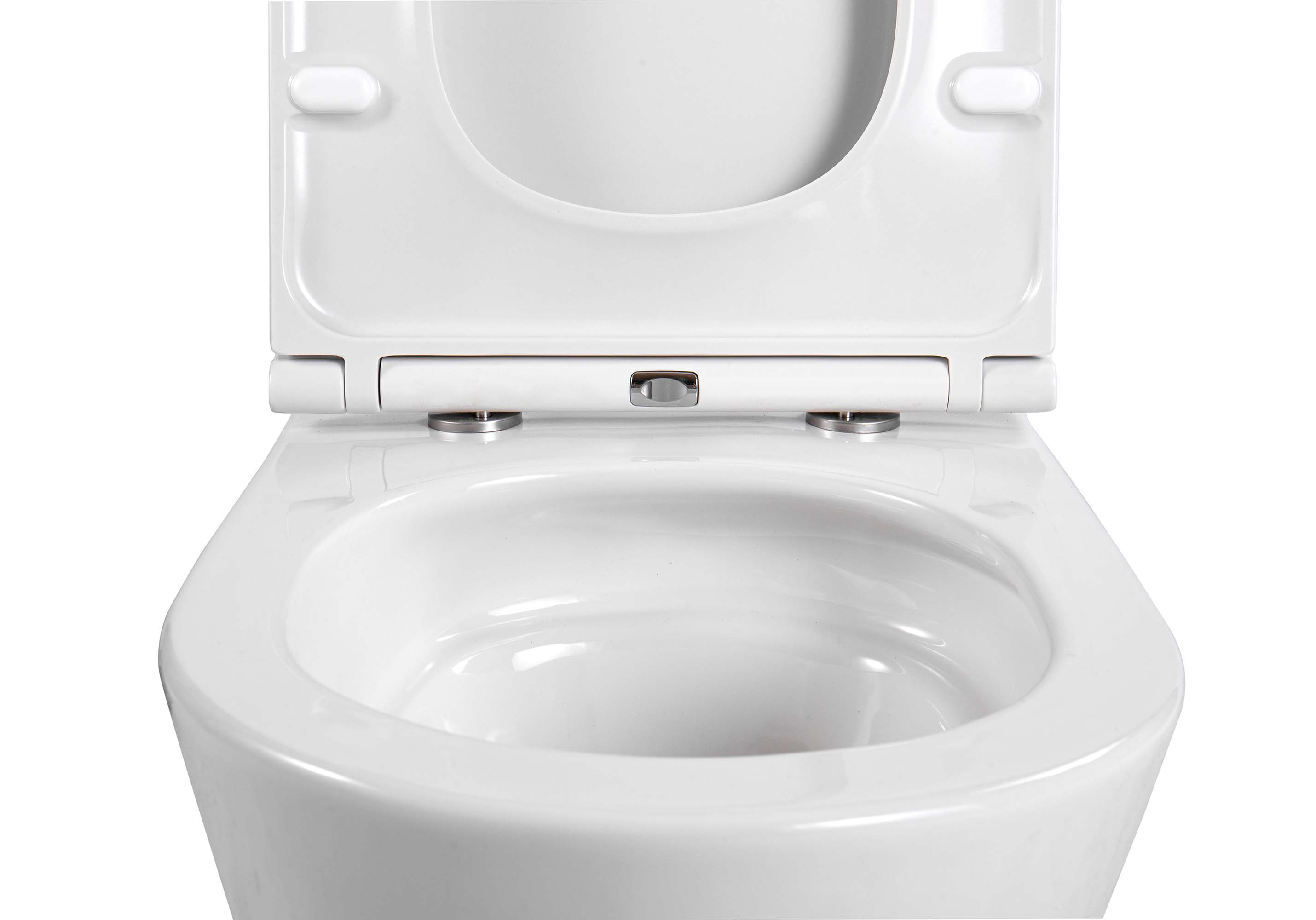 Унитаз подвесной безободковый Aquatek Вега AQ1904T-00 с сиденьем Soft Close