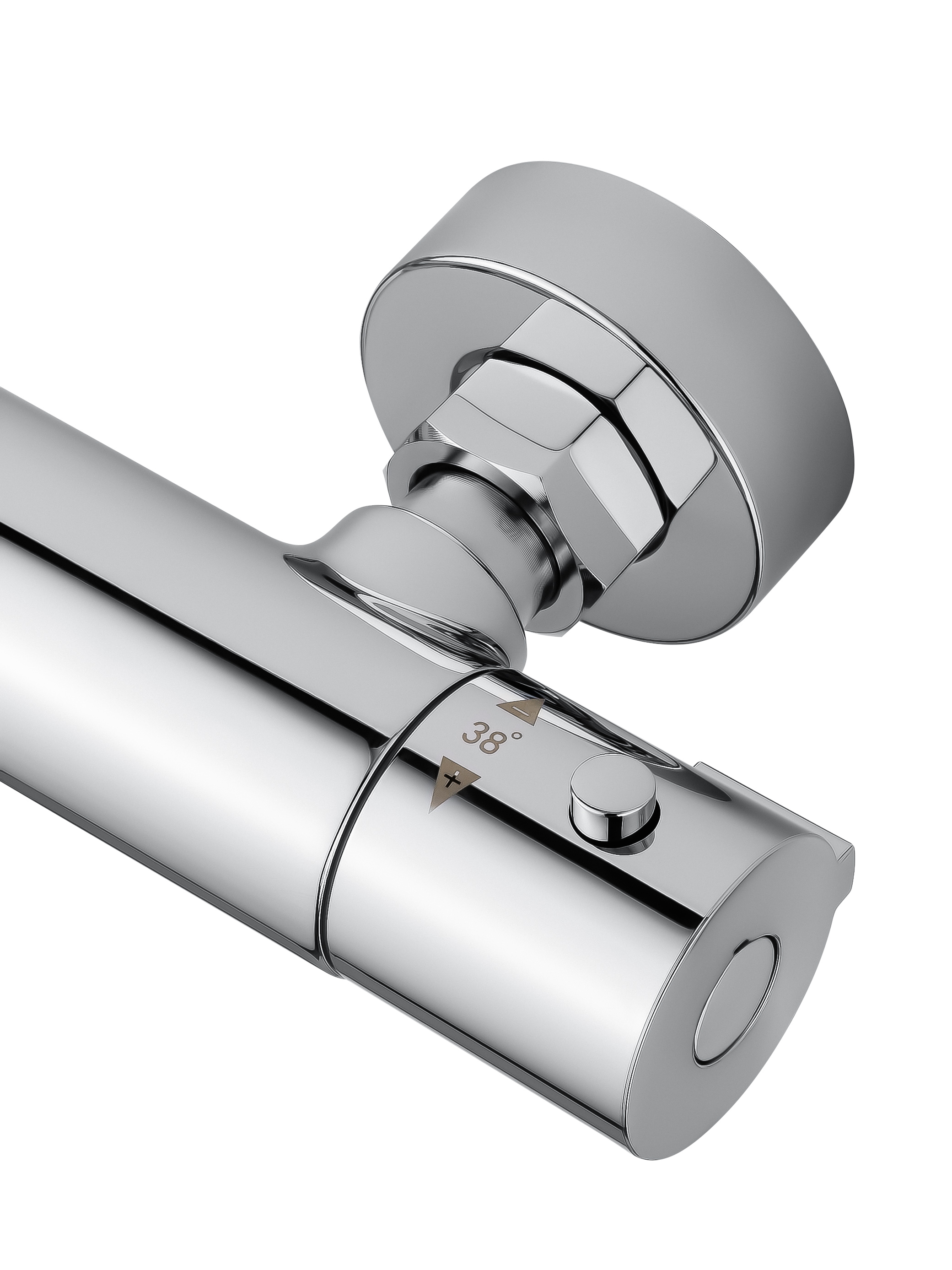 Смеситель для душа с термостатом WONZON & WOGHAND INN 3, Хром WW-B2065-A-CR
