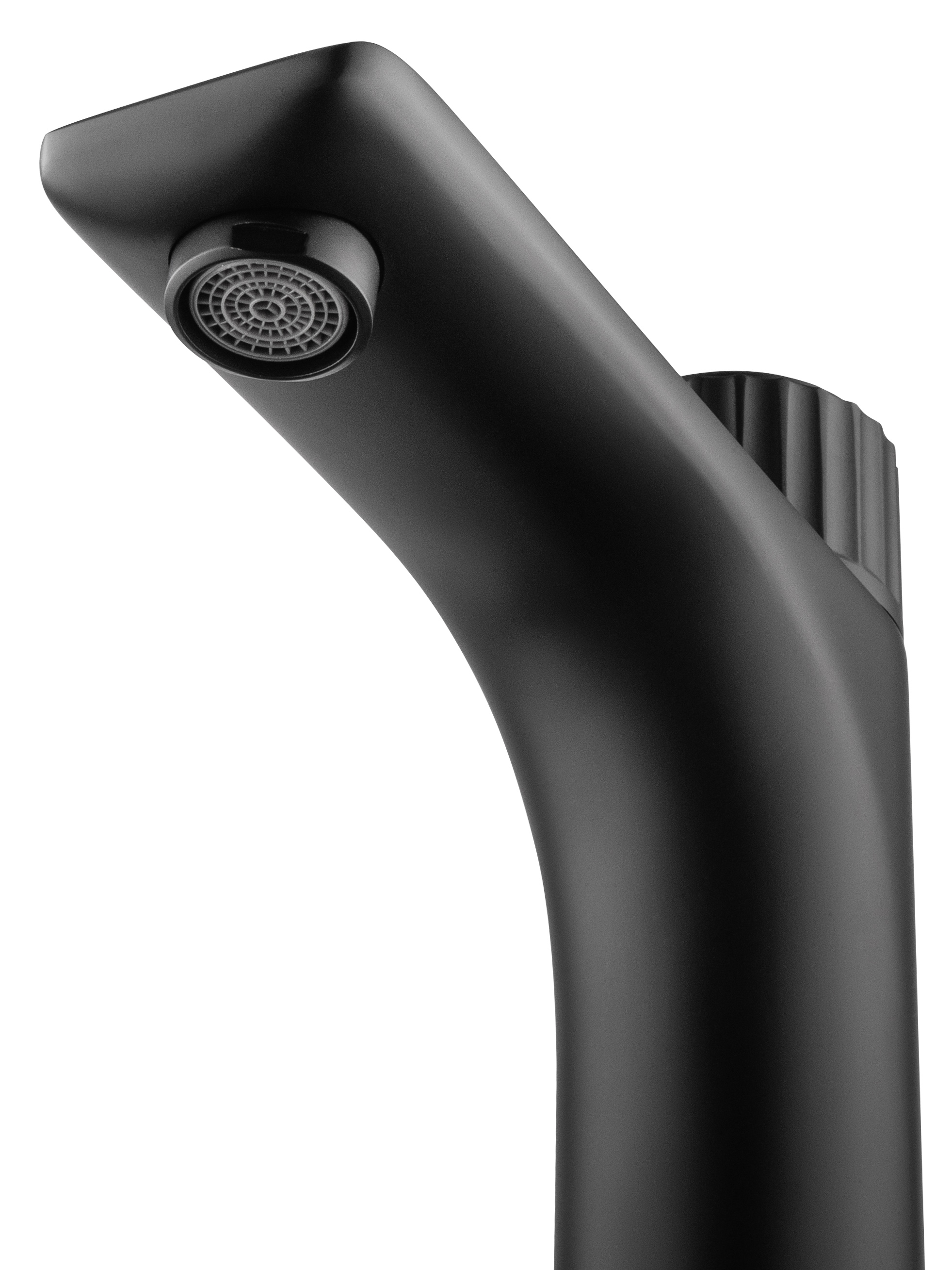 Смеситель для раковины WONZON & WOGHAND CLICK, Черный матовый WW-A40412-MB