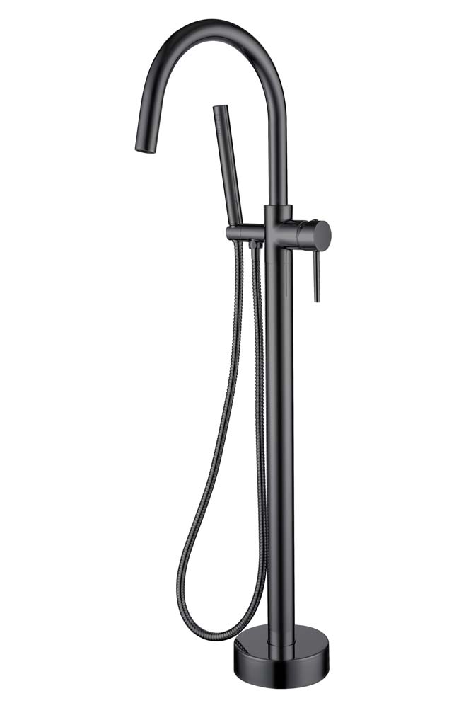 Смеситель напольный, Boheme Uno. Shine Gun Metall 469-SGM