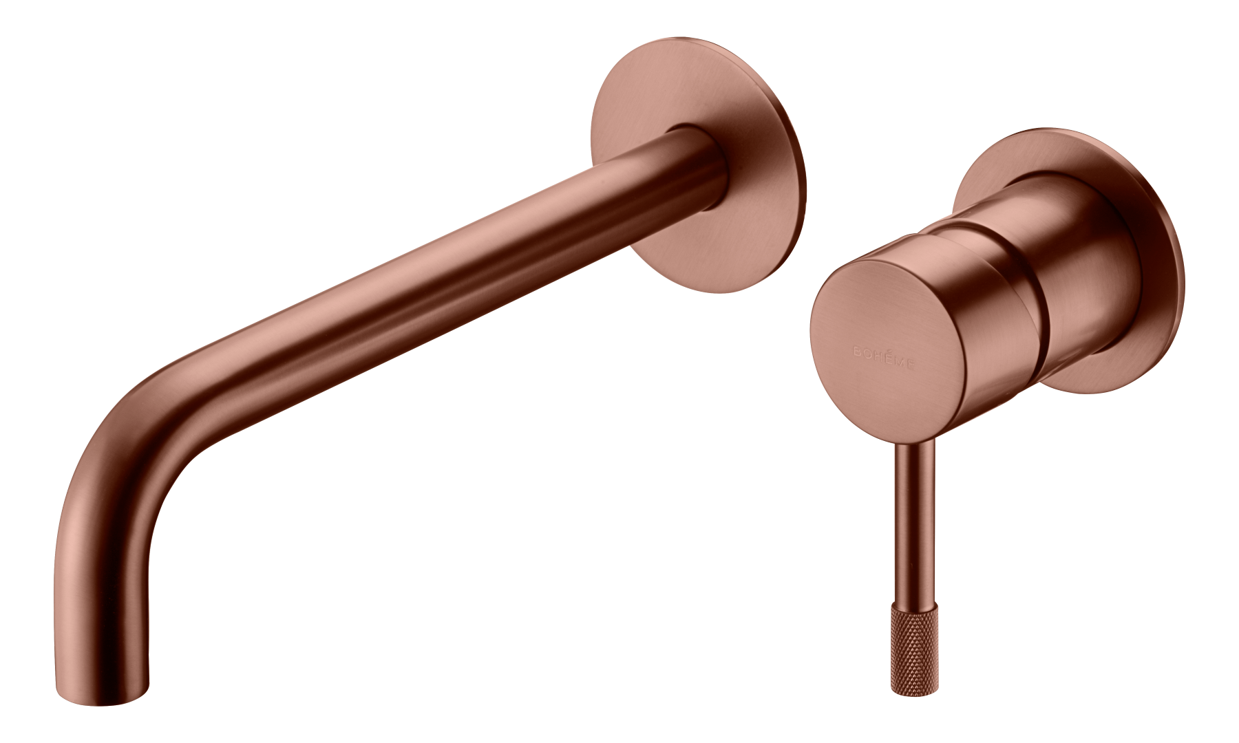 Смеситель для умывальника из стены, Boheme Uno. Brushed Bronze 465-BRB