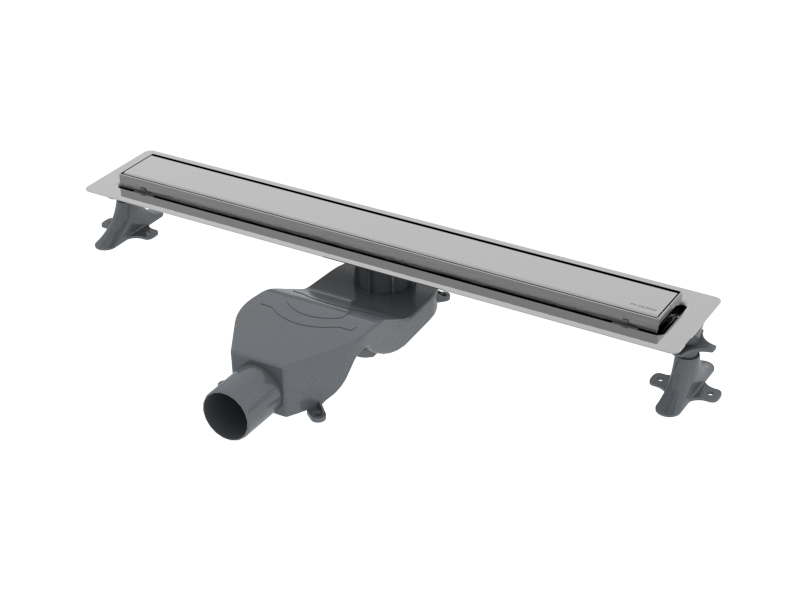 Душевой лоток Boheme Premium Linear 80см, нерж.сталь ХРОМ (Satin) 982-80-CR