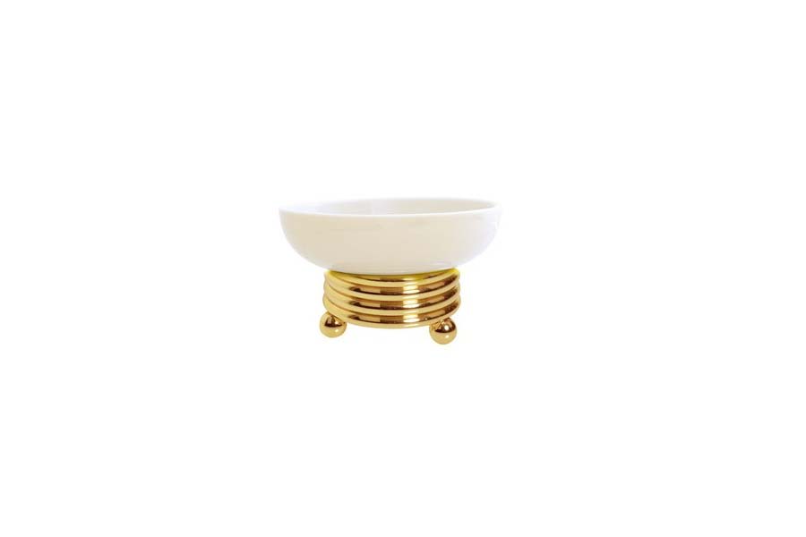 Настольная мыльница Boheme HERMITAGE GOLD 10360