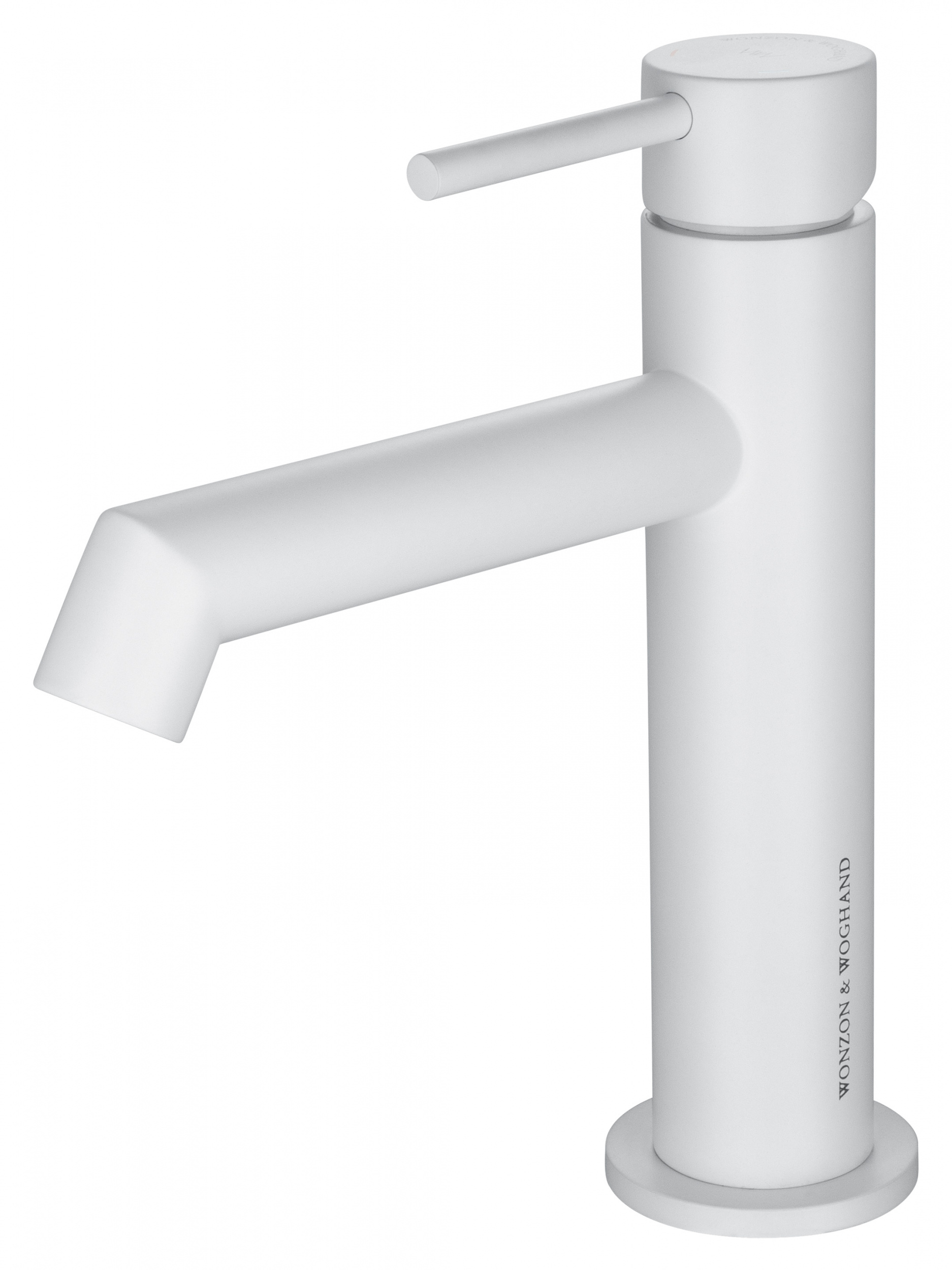 Смеситель для раковины WONZON & WOGHAND, Белый матовый WW-H1063-MW