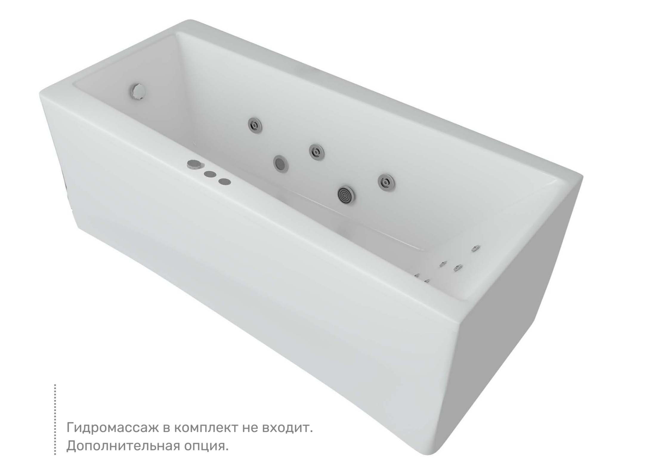 Акриловая ванна Aquatek Либра LIB170-0000006 170х70 см