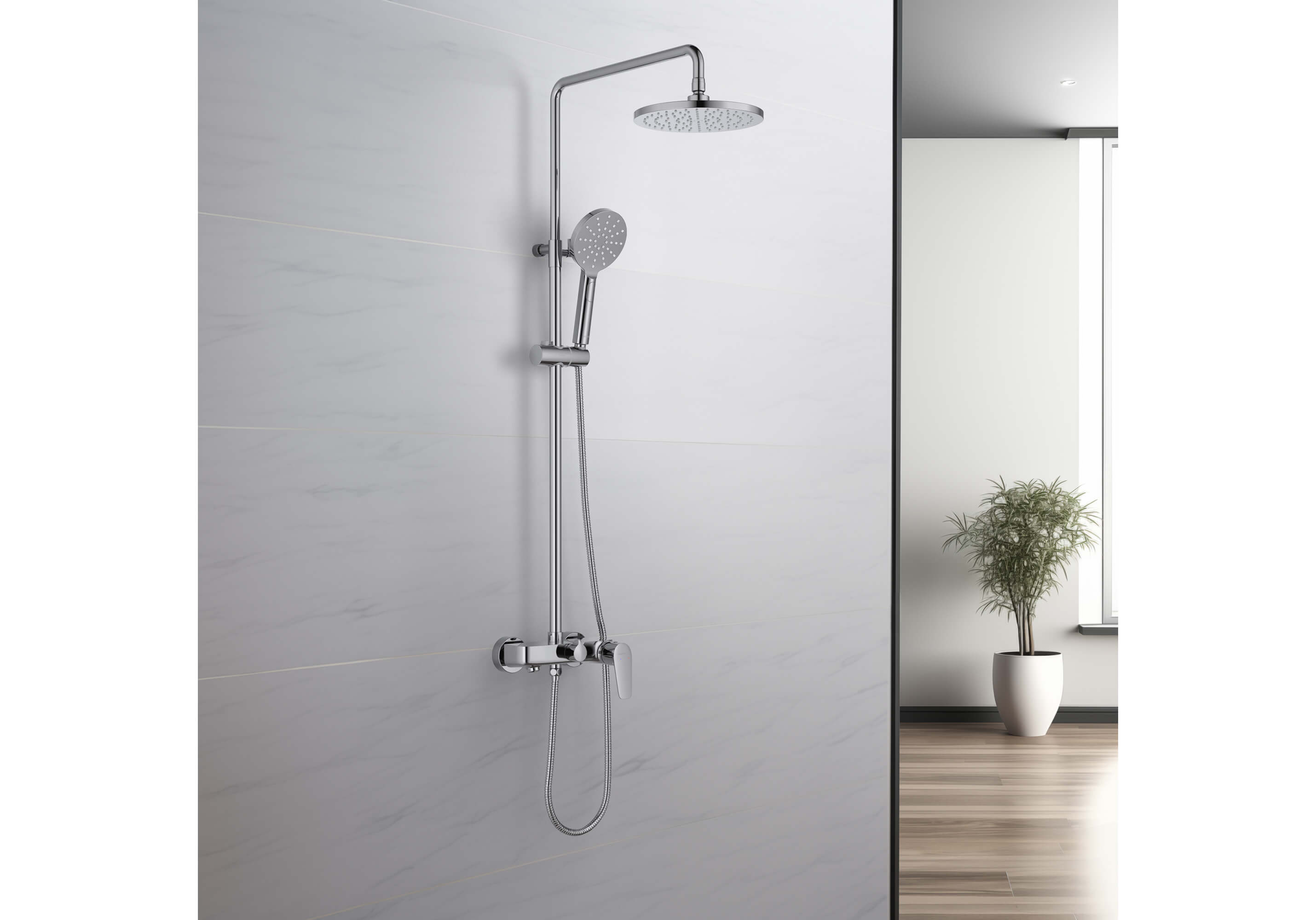 Душевая система Aquatek Бетта AQ2140CR