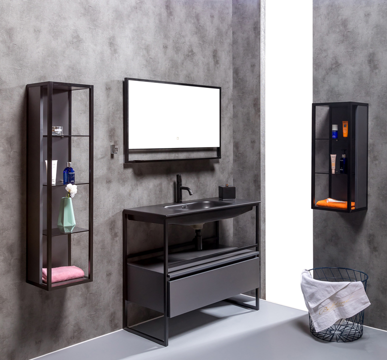 Ящик под консоль Armadi Art LOFT 100 Антрацит, 1 полка 894-100-A