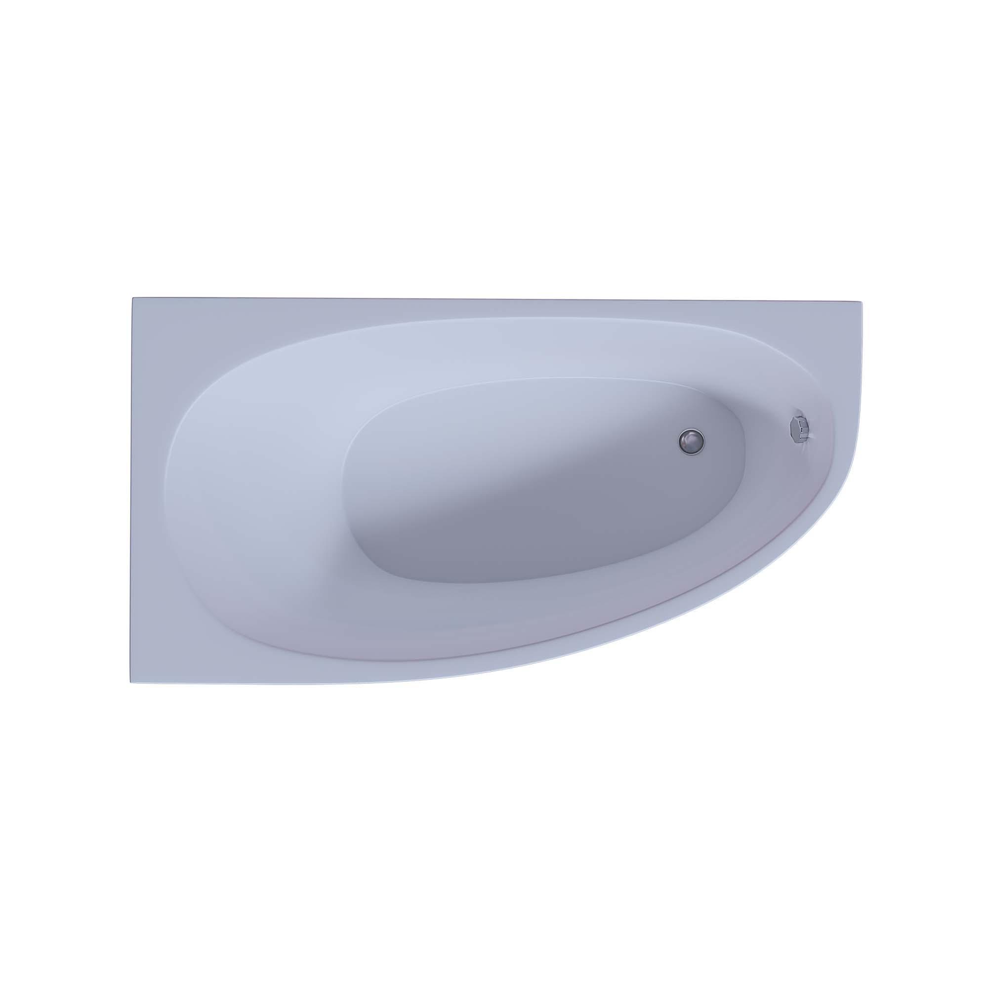 Акриловая ванна Aquatek Дива 150 DIV150-0000001 150х90 см, левая