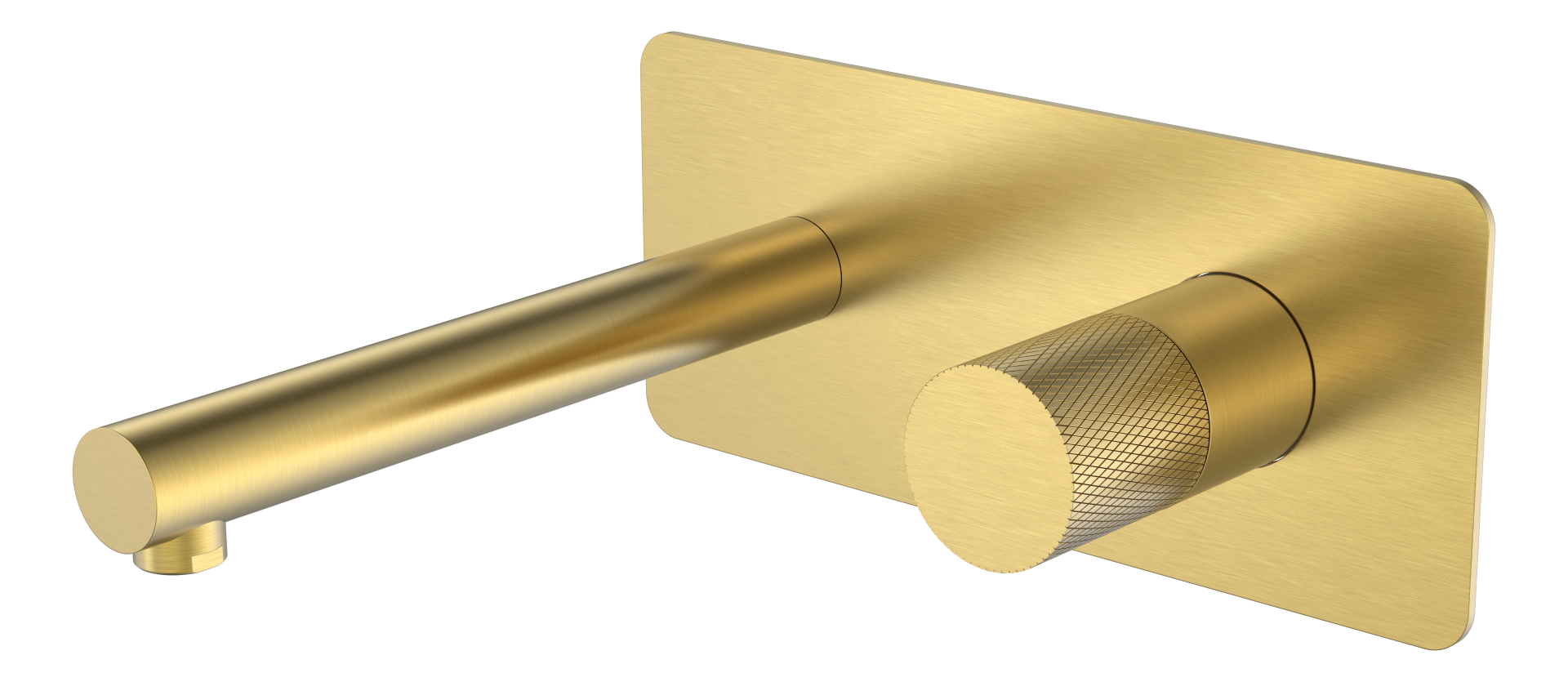 Смеситель Boheme STICK из стены Matt Gold TOUCH GOLD 125-MG.2