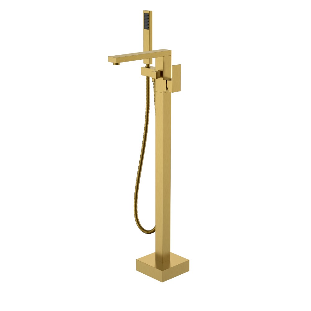 Смеситель напольный, Boheme QUBIC Bronze 479-BR