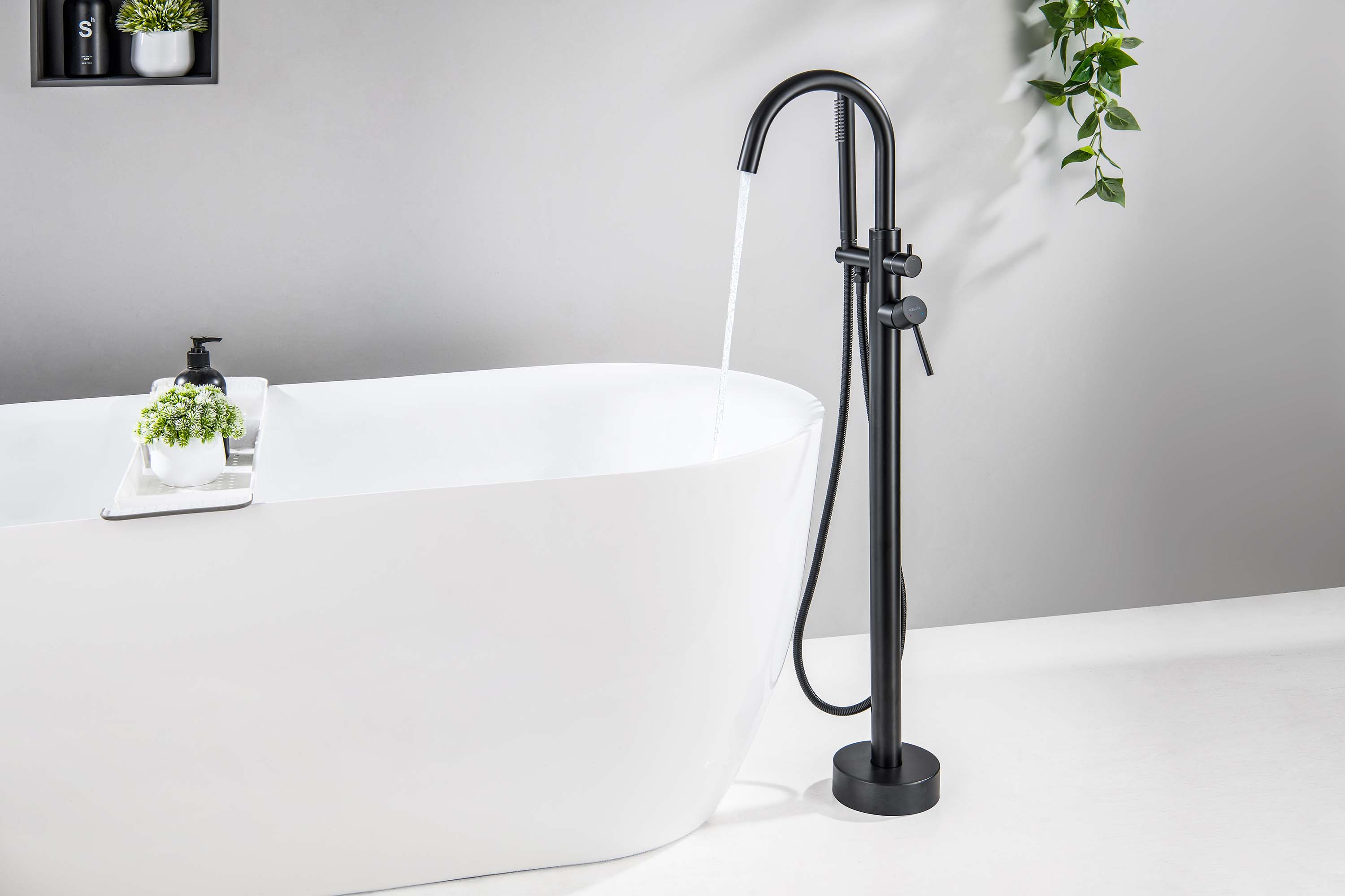 Смеситель Aquatek Европа AQ1345MB для ванны напольный