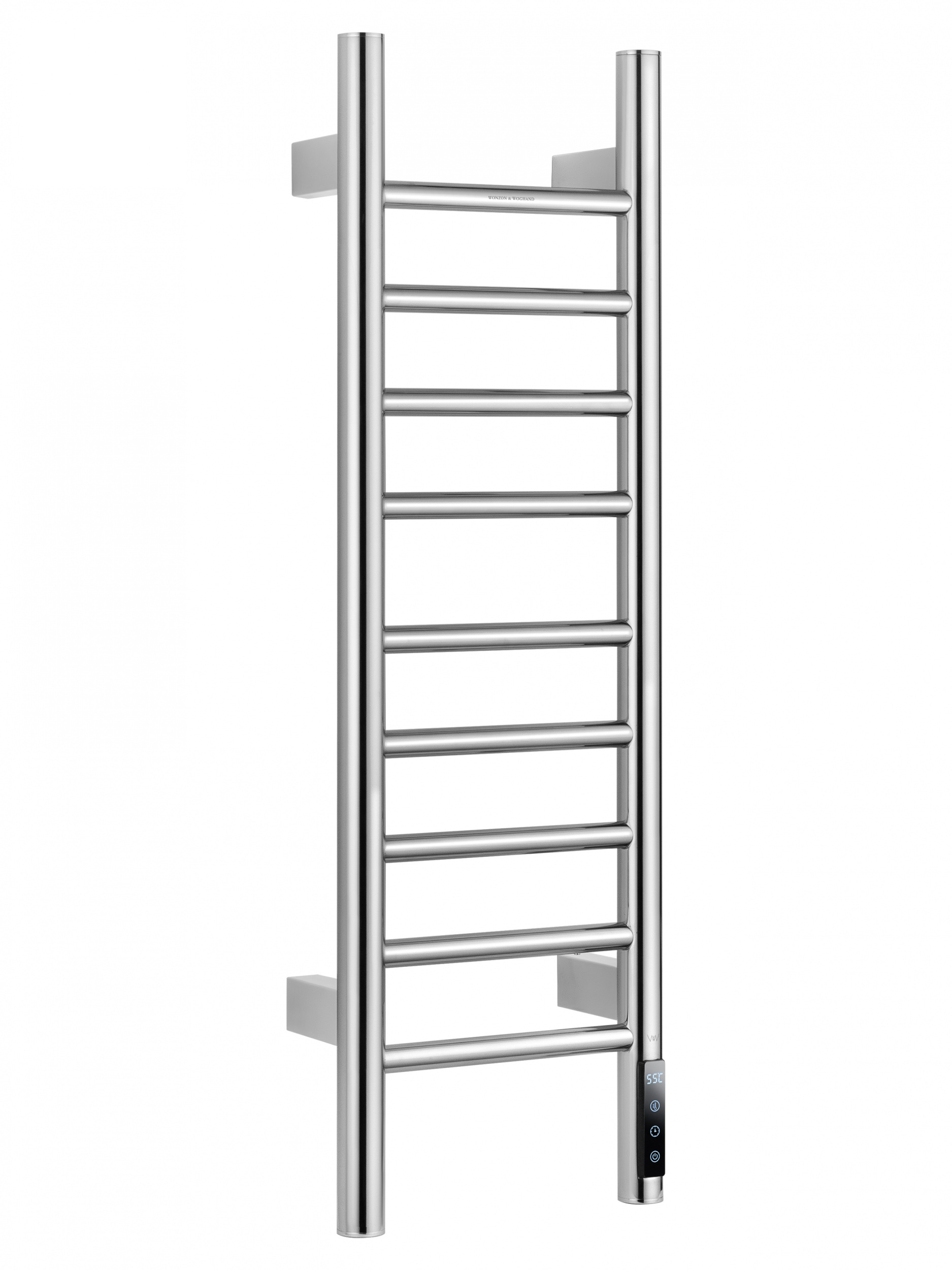 Полотенцесушитель электрический WONZON & WOGHAND BONN, Хром WW-AL4092-CR