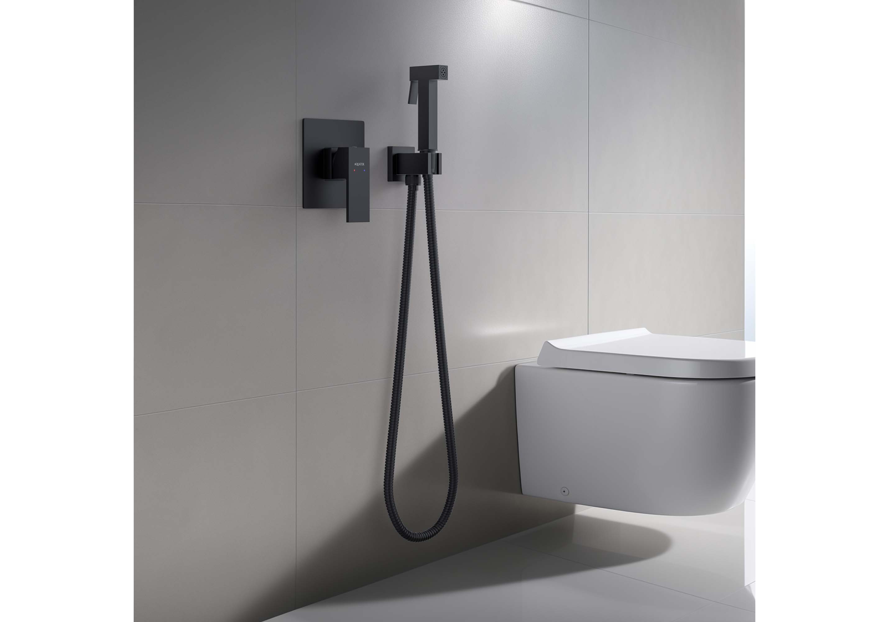 Гигиенический душ со смесителем Aquatek Либра AQ1619MB