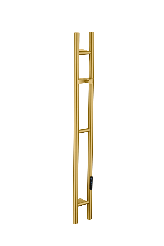 Полотенцесушитель электрический 2-трубы круглый Boheme BRONZE 729-BR