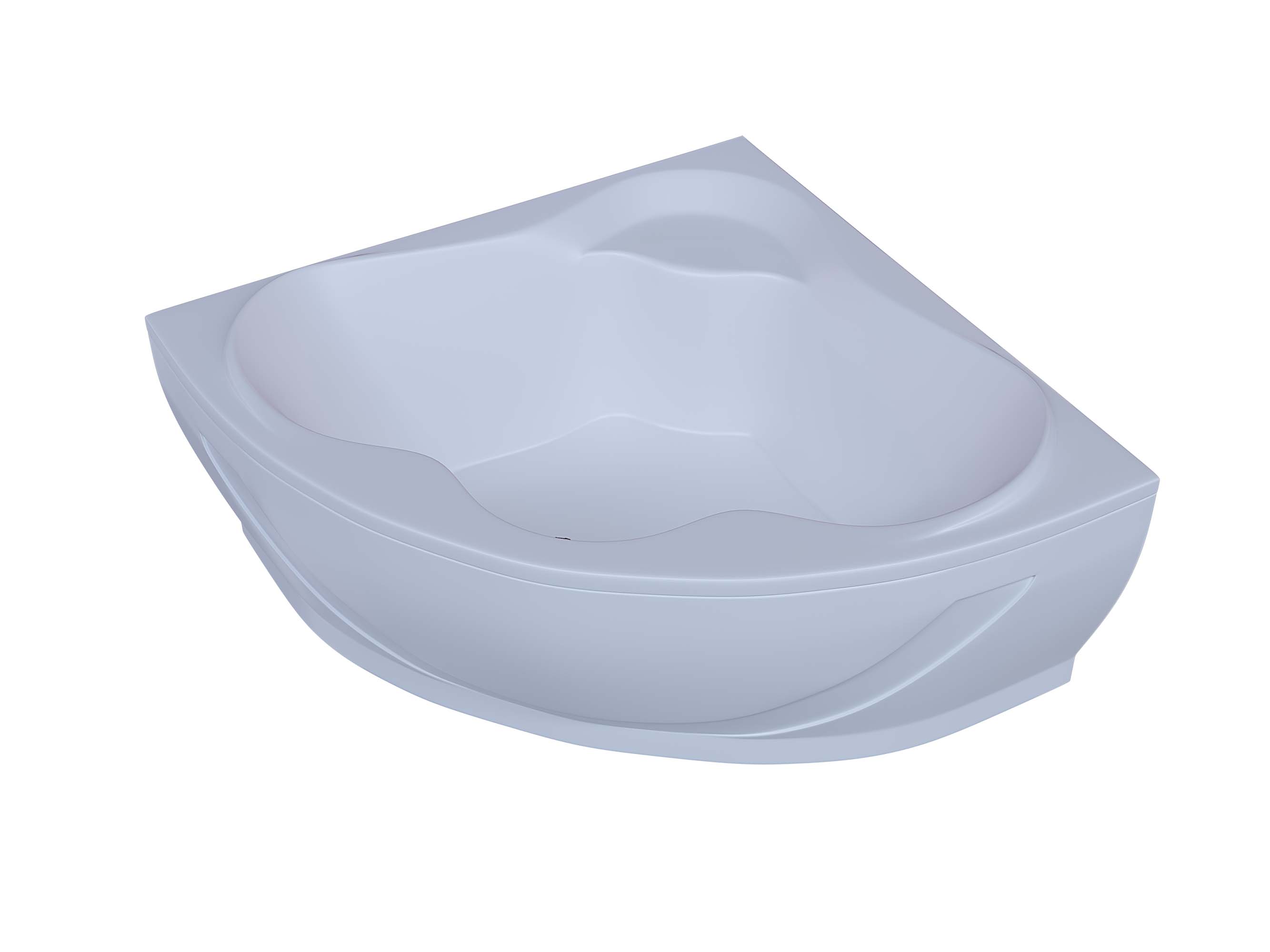 Акриловая ванна Aquatek Галатея GAL135-0000022 135х135 см с фронтальным экраном