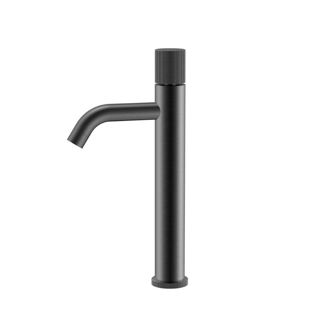 Смеситель Boheme STICK для умыв. выс. Gun Metal LINEA 122-GM.3