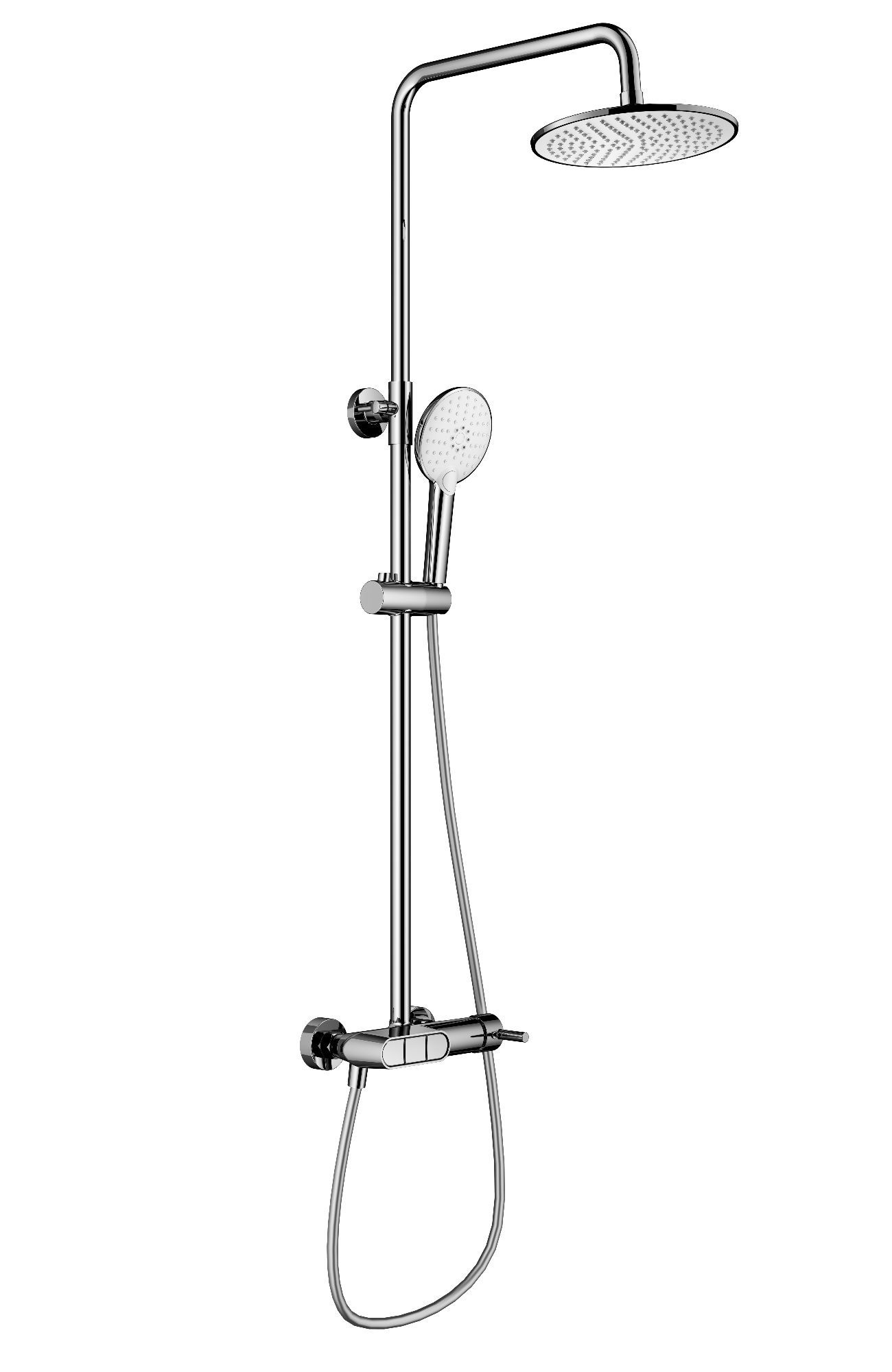 Душевая система WONZON & WOGHAND MUSE Corno, Хром WW-A30653-CR