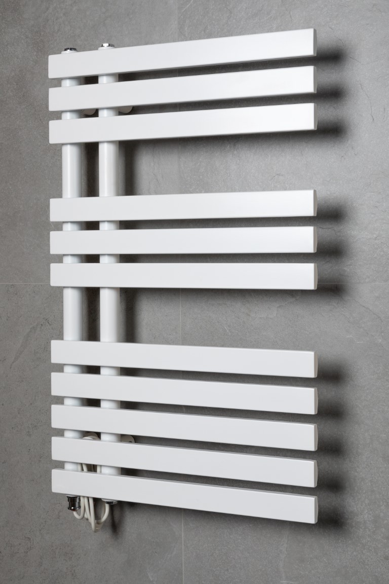 Полотенцесушитель электрический сухой Boheme VENTURO MATT WHITE 723-MW