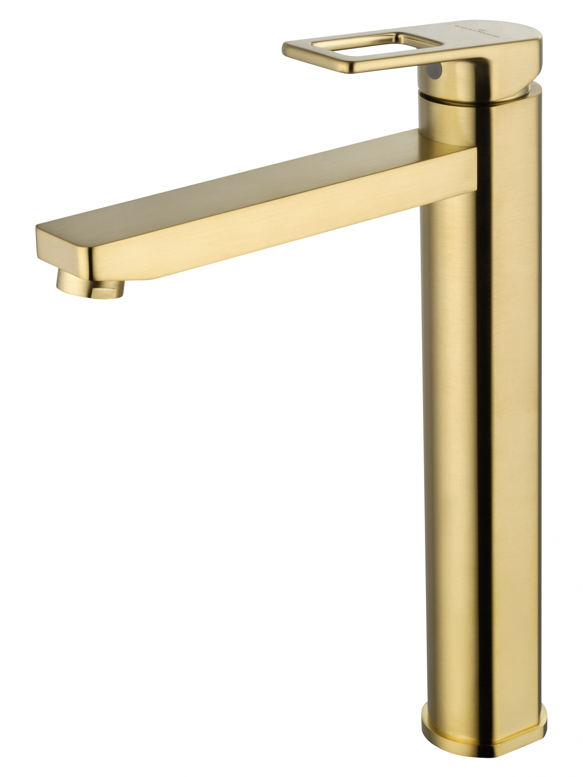 Смеситель для раковины высокий WONZON & WOGHAND FRAME, Брашированное золото WW-88239010-BG