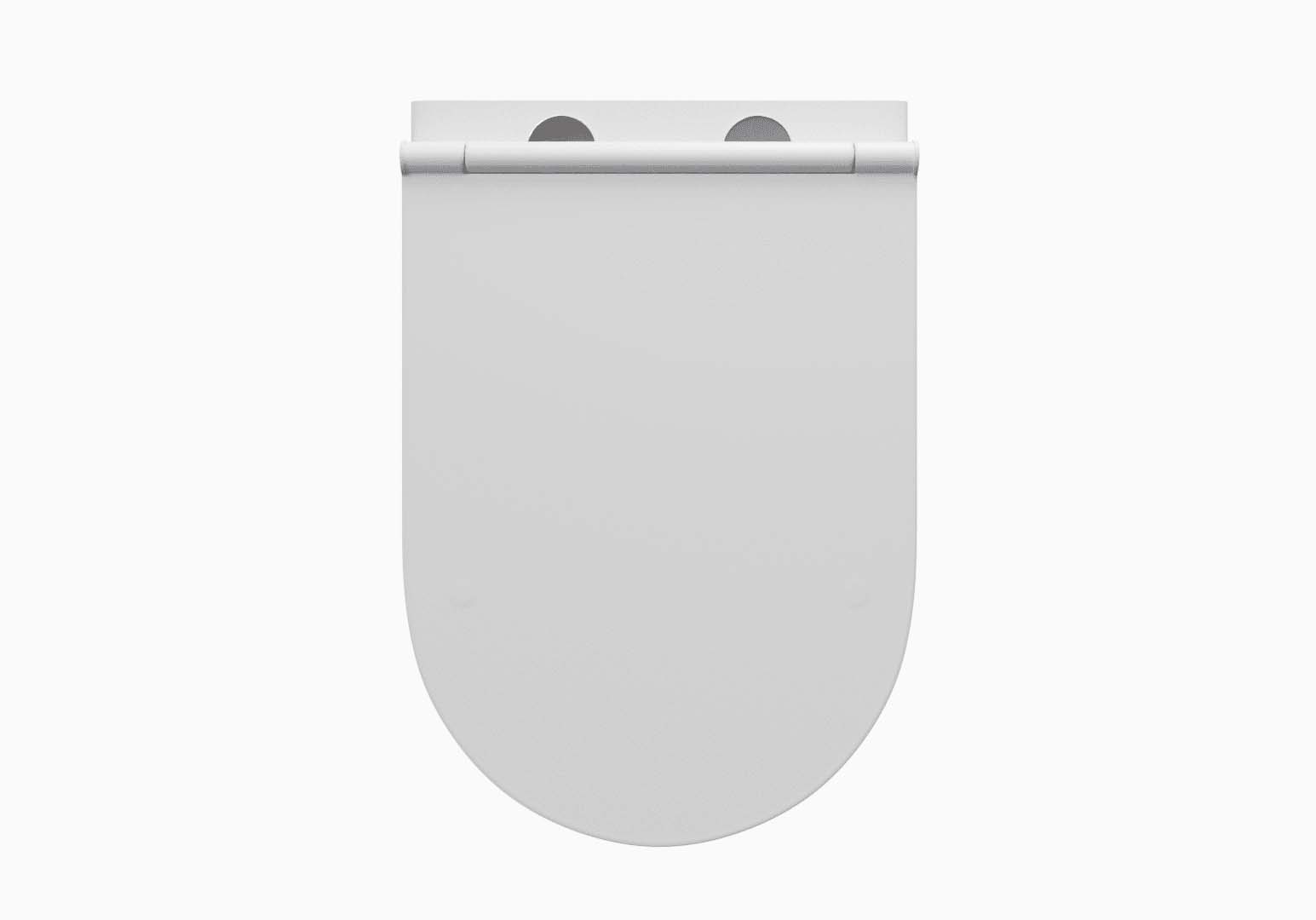 Унитаз подвесной безободковый Aquatek Поларис AQ0700-00 с сиденьем Soft Close