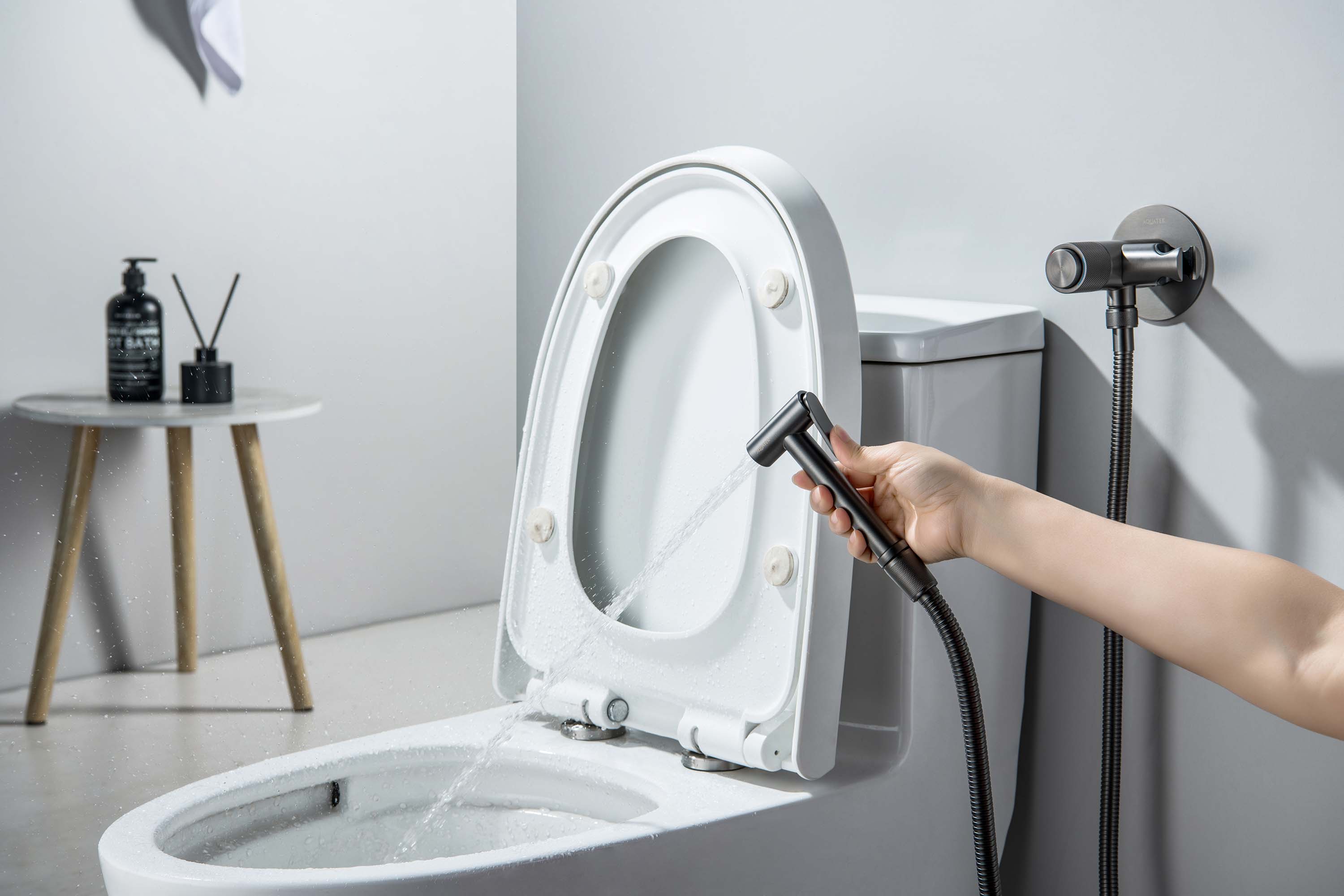 Гигиенический душ со смесителем Aquatek Европа AQ1023BGM