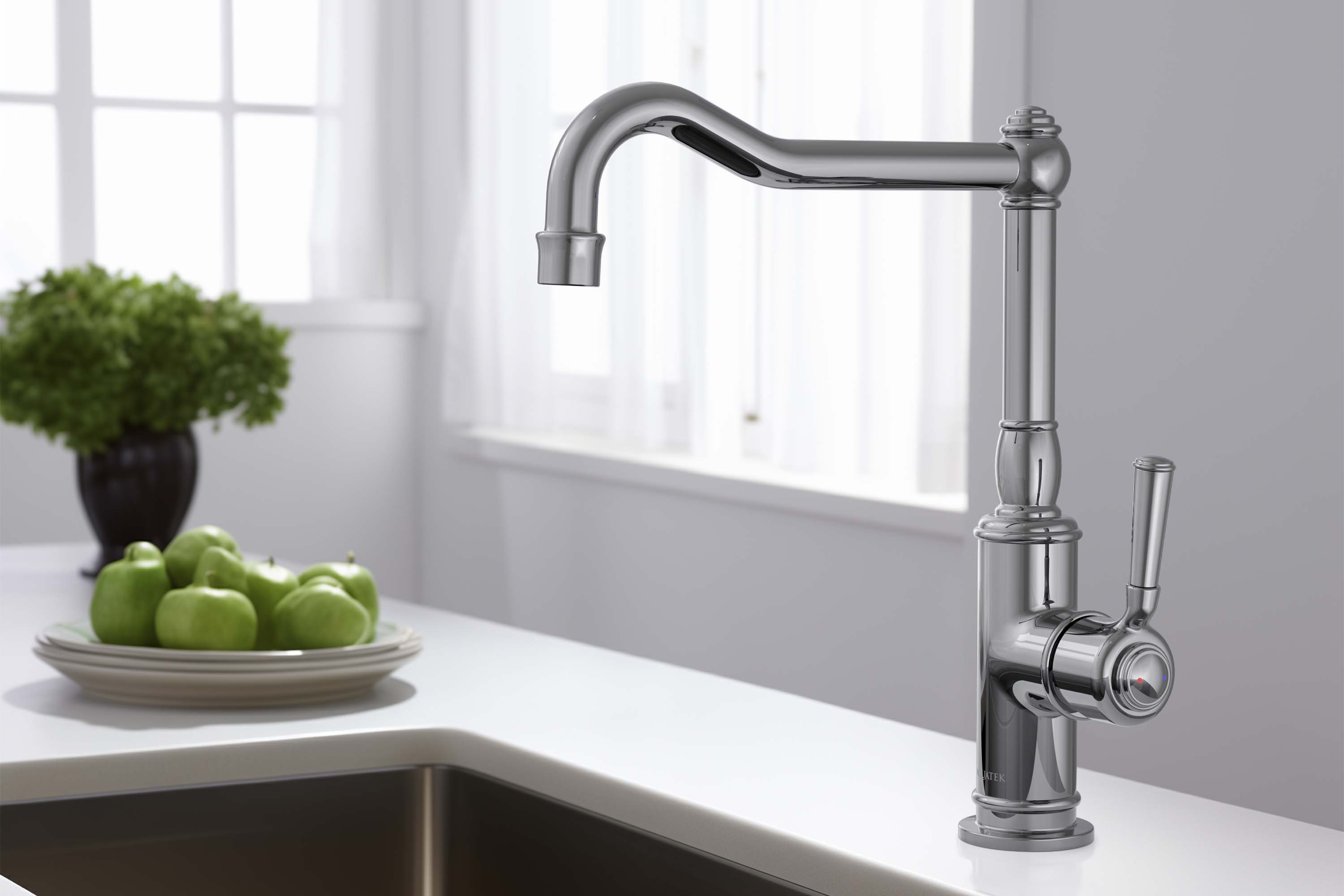 Смеситель Aquatek Классик AQ1580CR для кухни