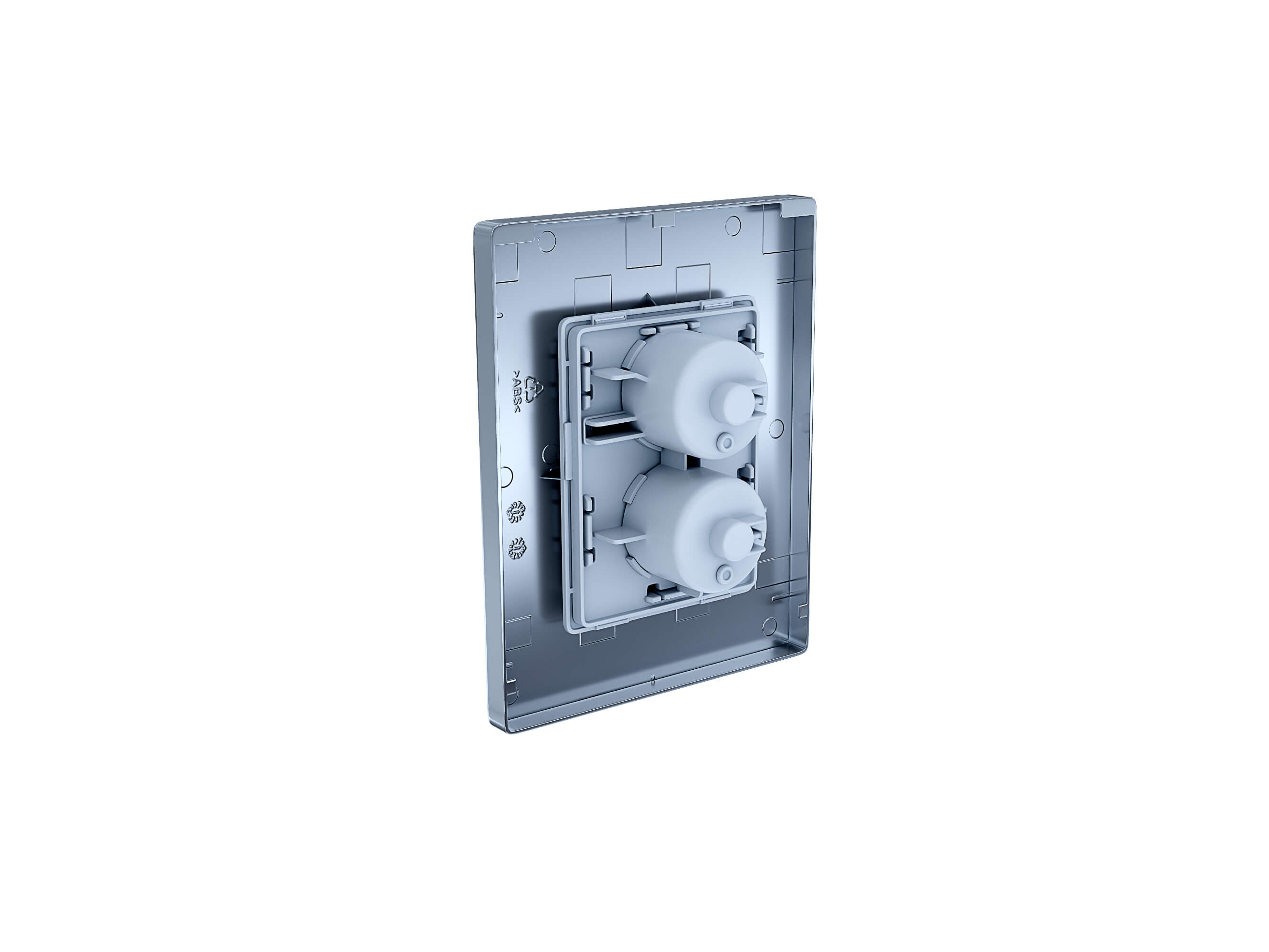 Кнопка смыва Aquatek Pneumo N PNN-0000003 хром матовый