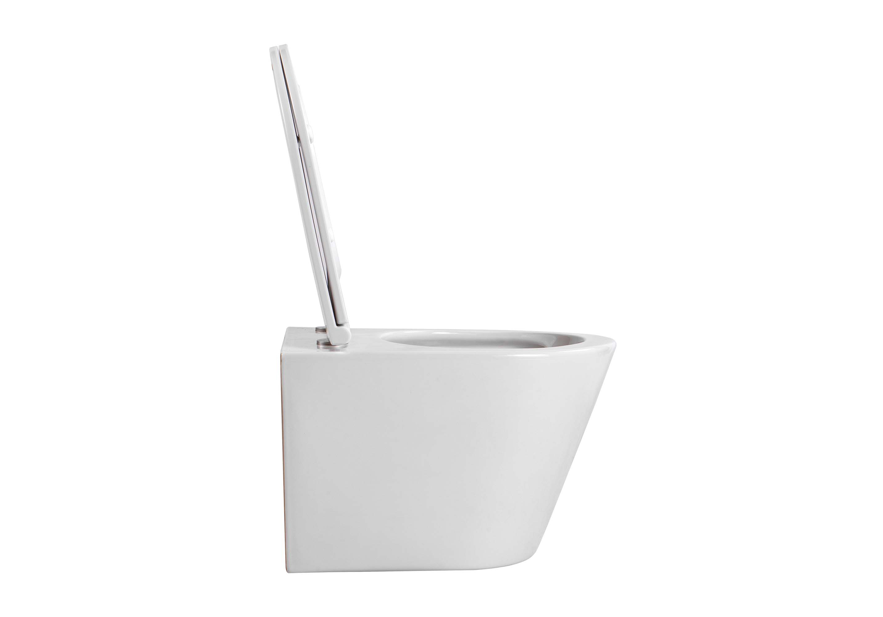 Унитаз подвесной безободковый Aquatek Вега AQ1904T-00 с сиденьем Soft Close