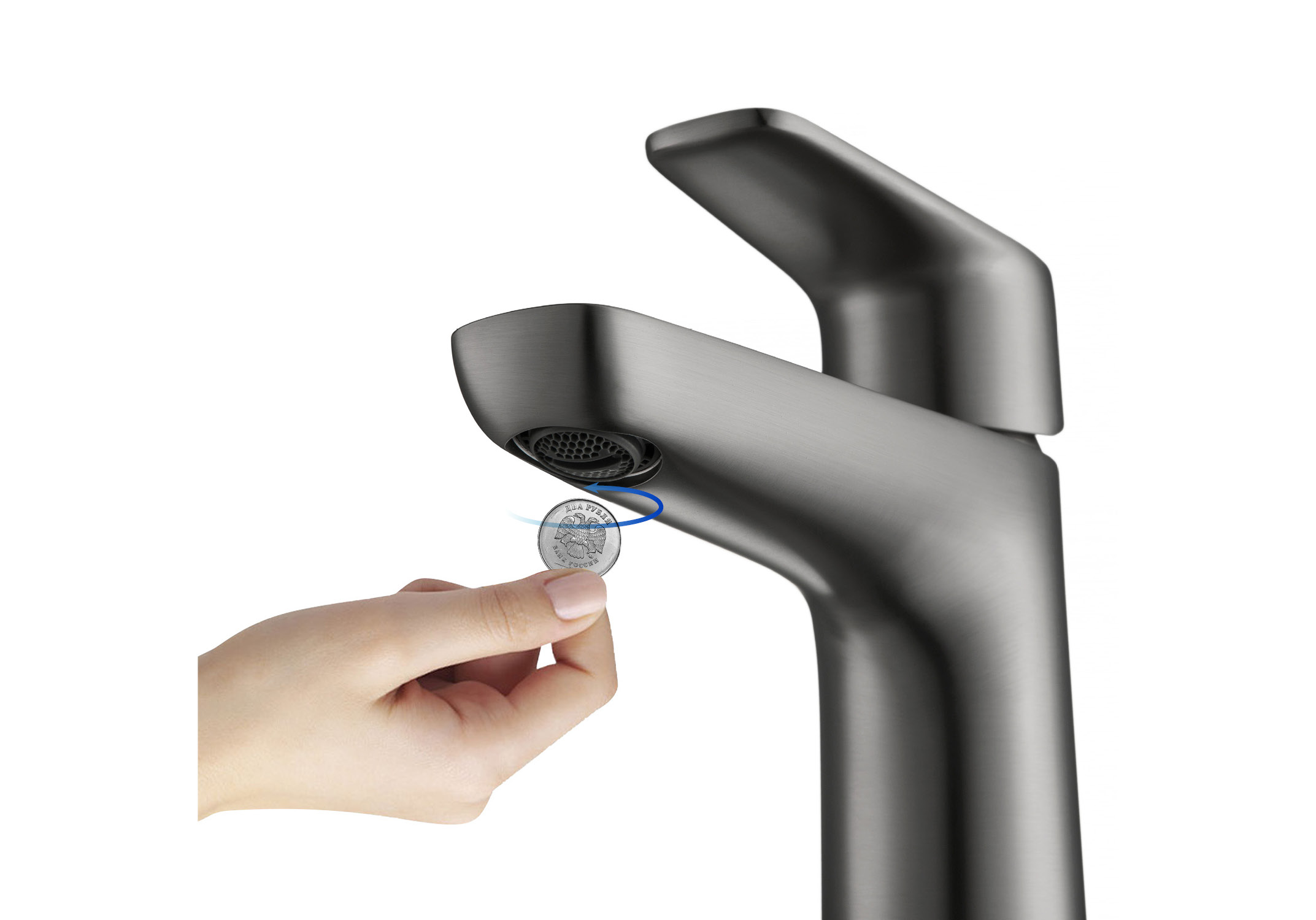 Смеситель Aquatek Бетта 98 AQ1110BGM для раковины