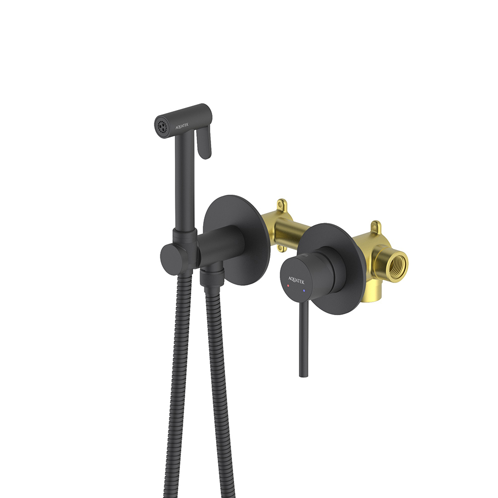 Гигиенический душ со смесителем Aquatek Европа AQ1319MB