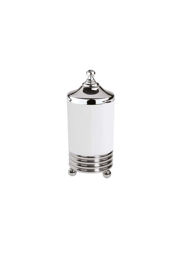 Настольный стакан для ватных дисков Boheme HERMITAGE CHROME 10394