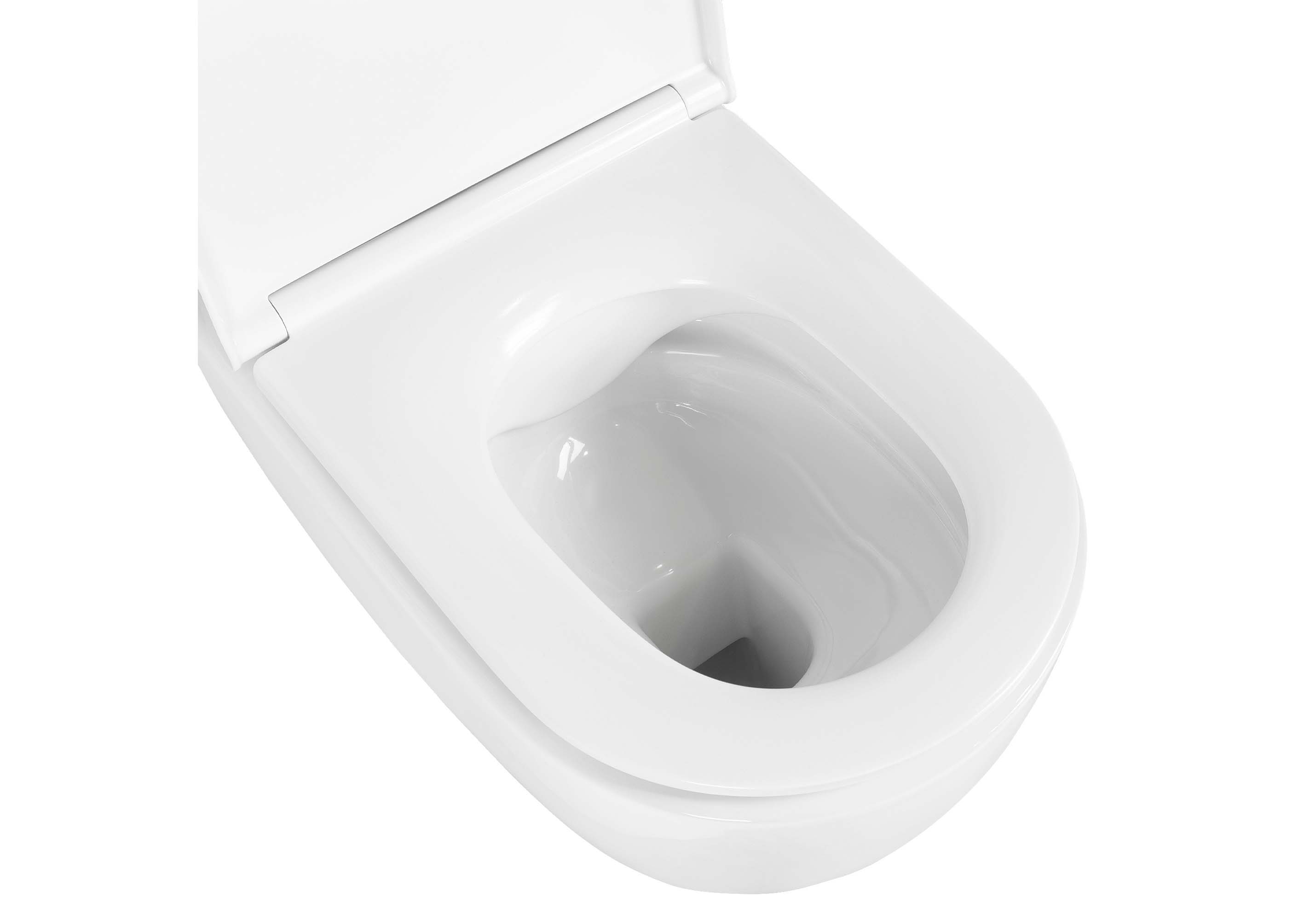 Унитаз подвесной безободковый Aquatek Поларис AQ0700-00 с сиденьем Soft Close