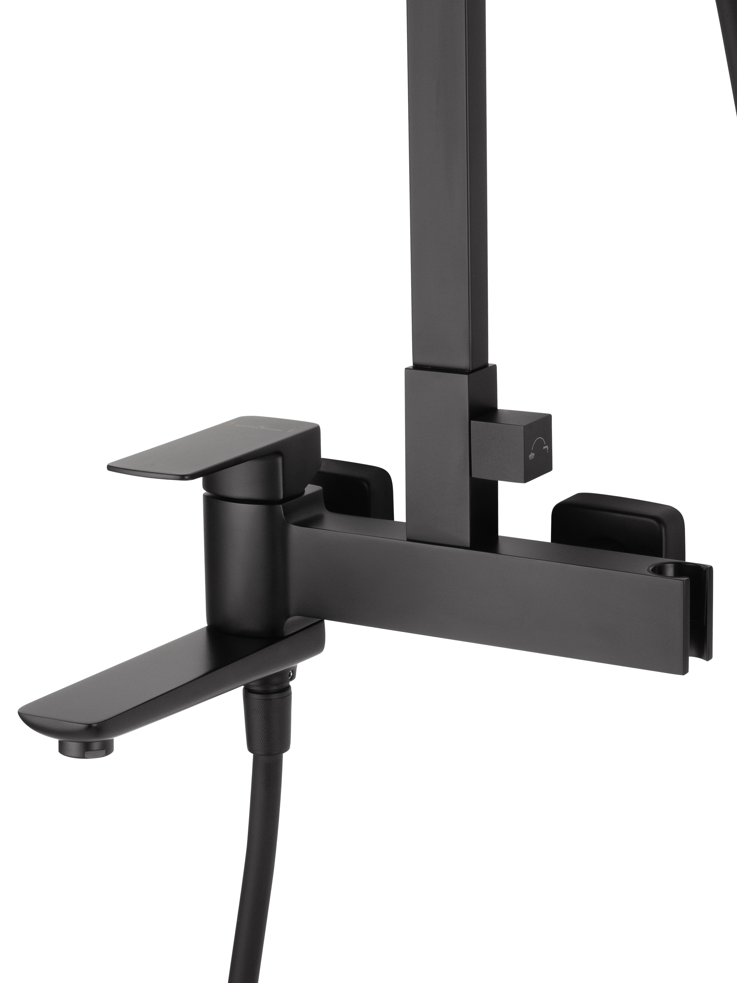 Душевая система WONZON & WOGHAND EDGE, Черный матовый WW-88739003-MB