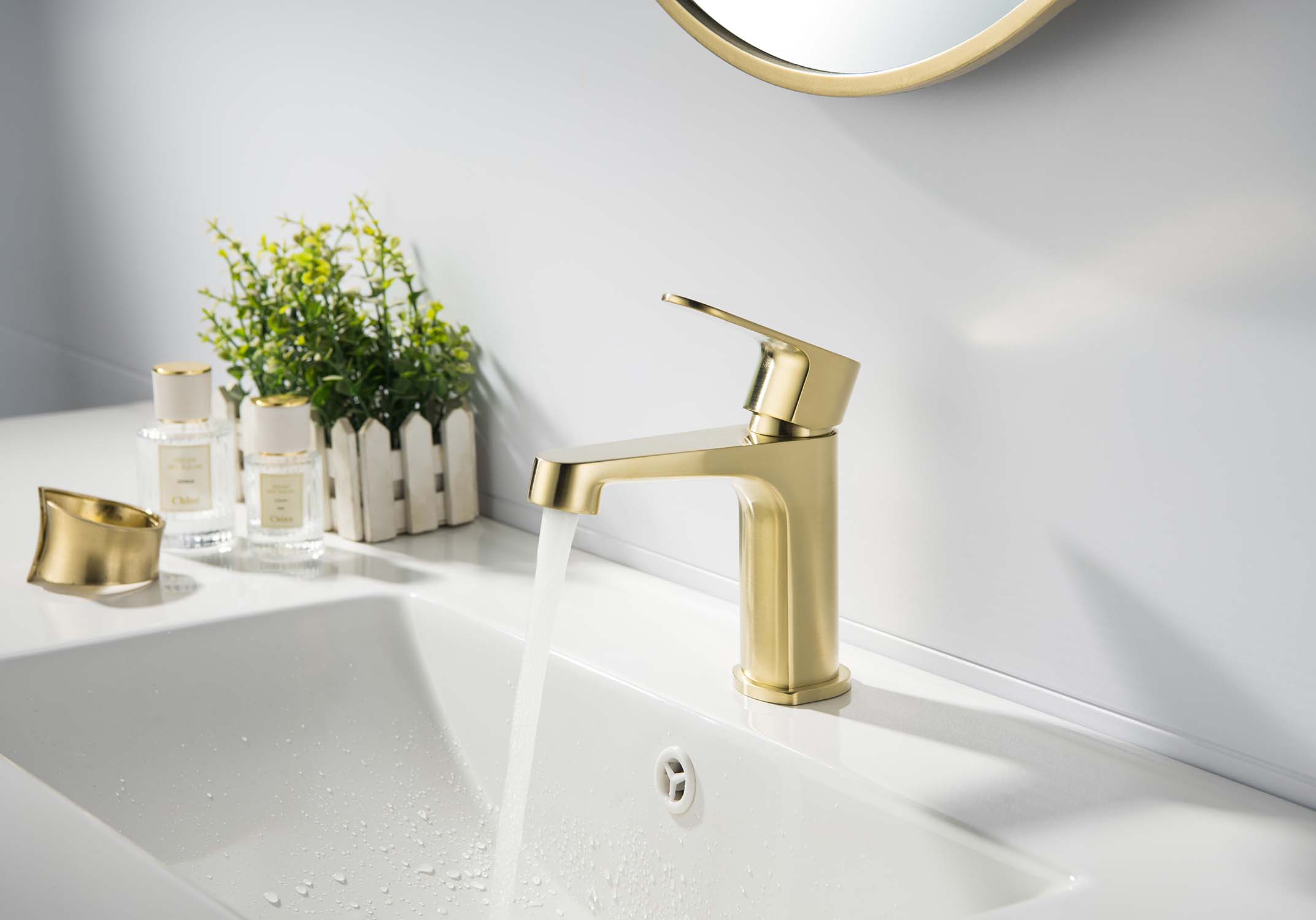 Смеситель Aquatek Оберон 98 AQ1210BG для раковины