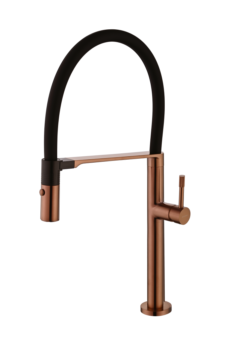 Смеситель для кухни Boheme UNO COPPER BRUSHED 114-CB