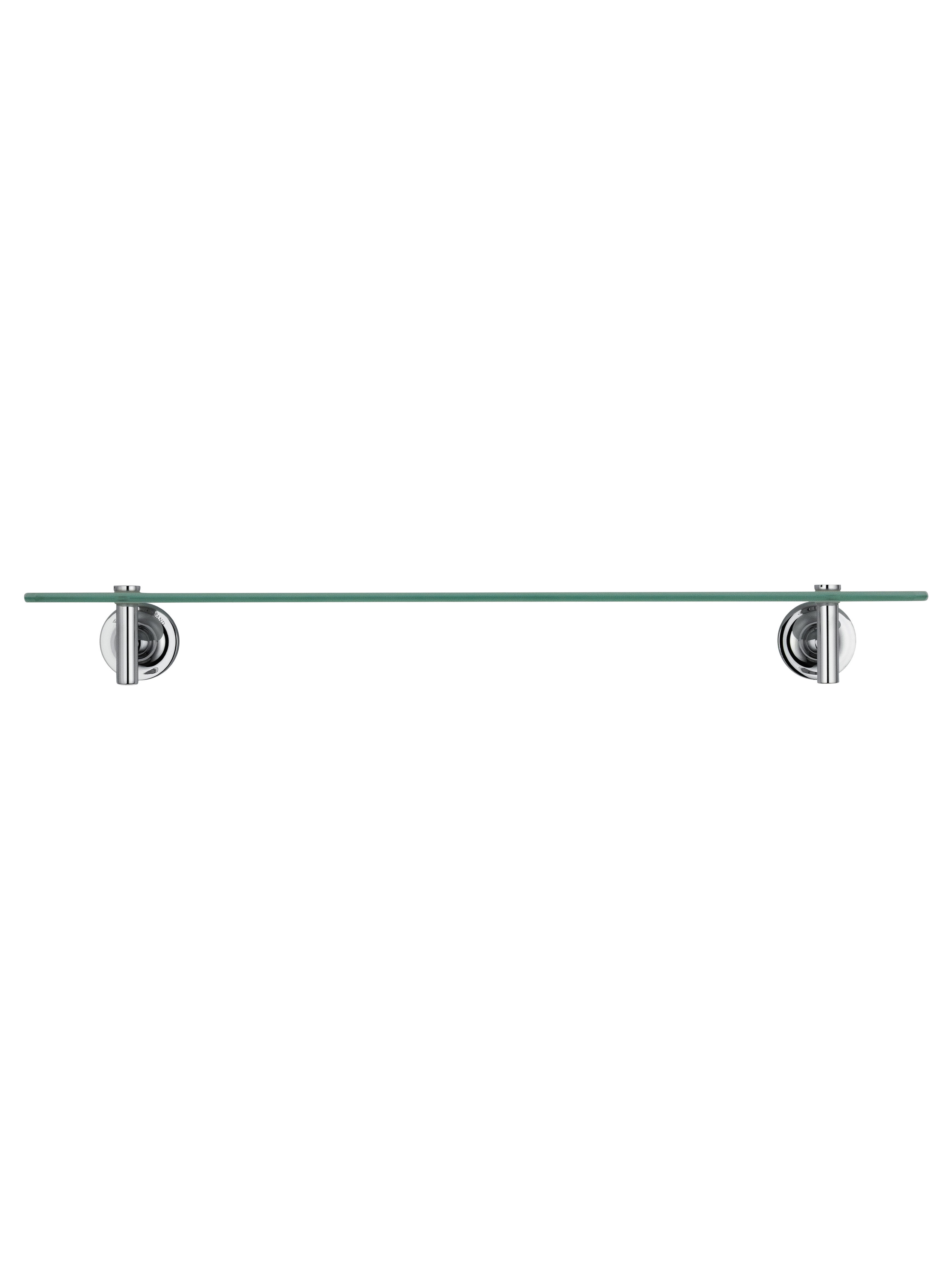 Стеклянная полка для ванной WONZON & WOGHAND SIMPLE, Хром WW-6527