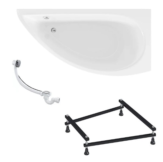 Ванна акриловая 1MarKa Piccolo 150x75 см R Стандарт 2