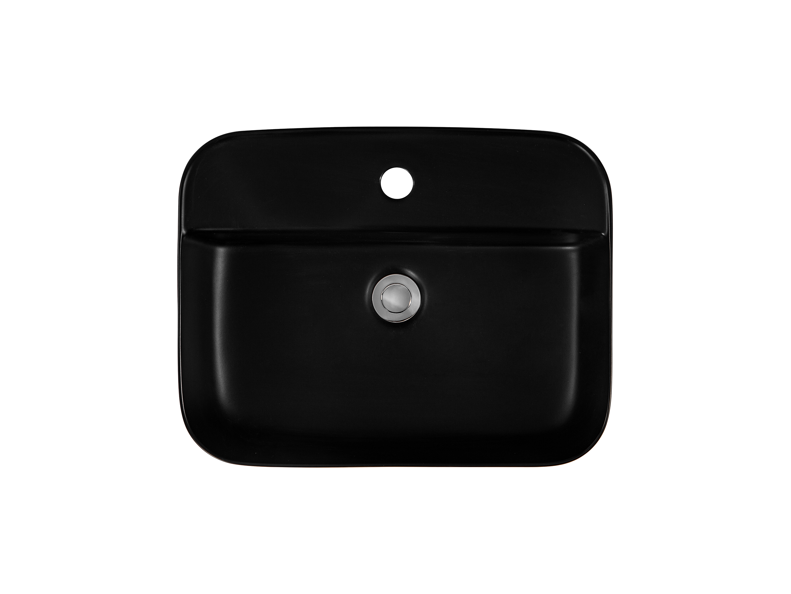 Раковина накладная Aquatek Вега AQ5506-MB черный матовый