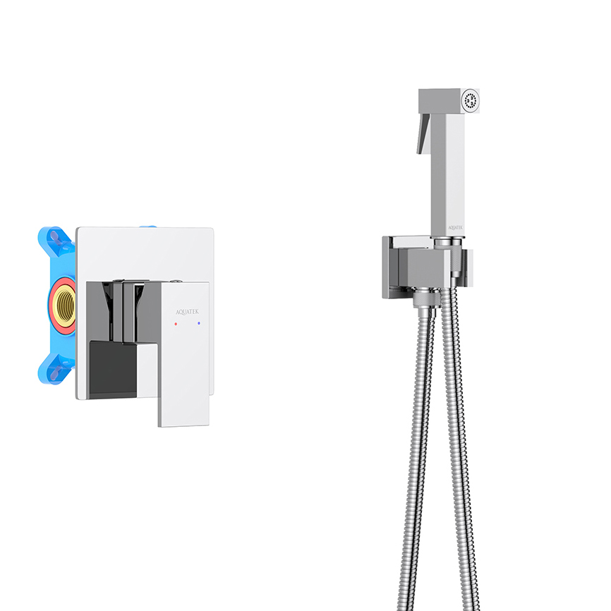 Гигиенический душ со смесителем Aquatek Либра AQ1619CR