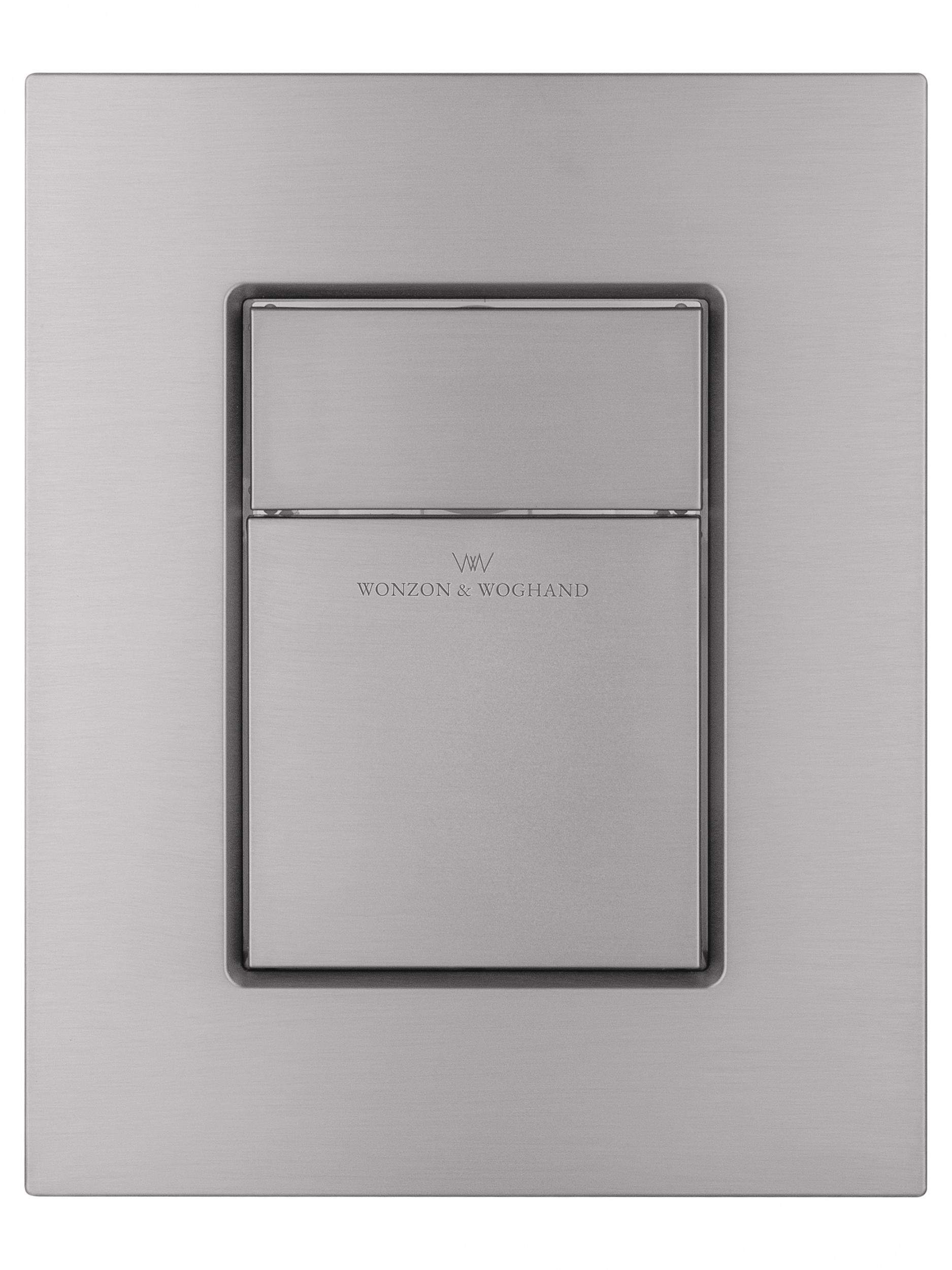 Кнопка смыва для инсталляции пневматическая WONZON & WOGHAND, Темный графит WW-IB256-BGM