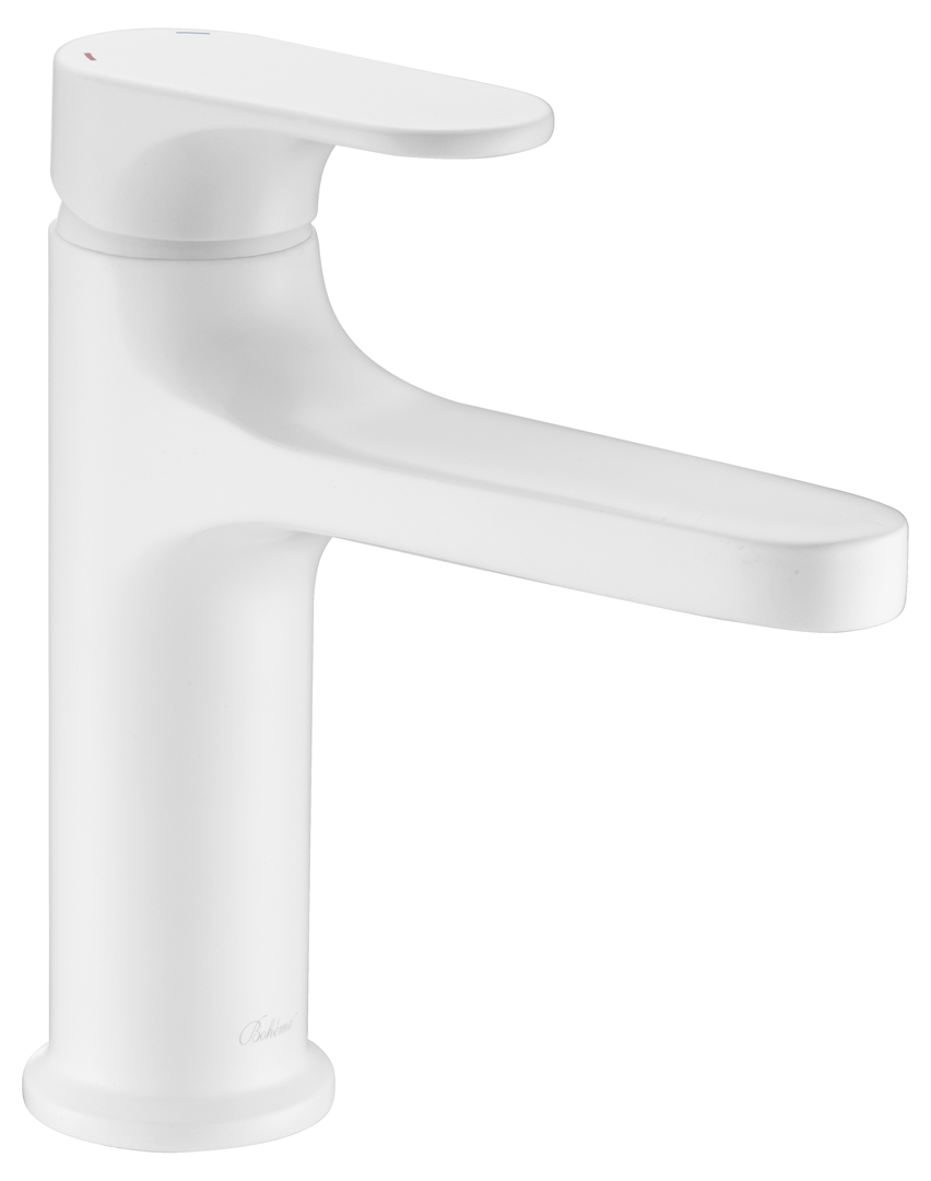 Смеситель для умывальника Boheme SPECTRE Matt White 451-MW